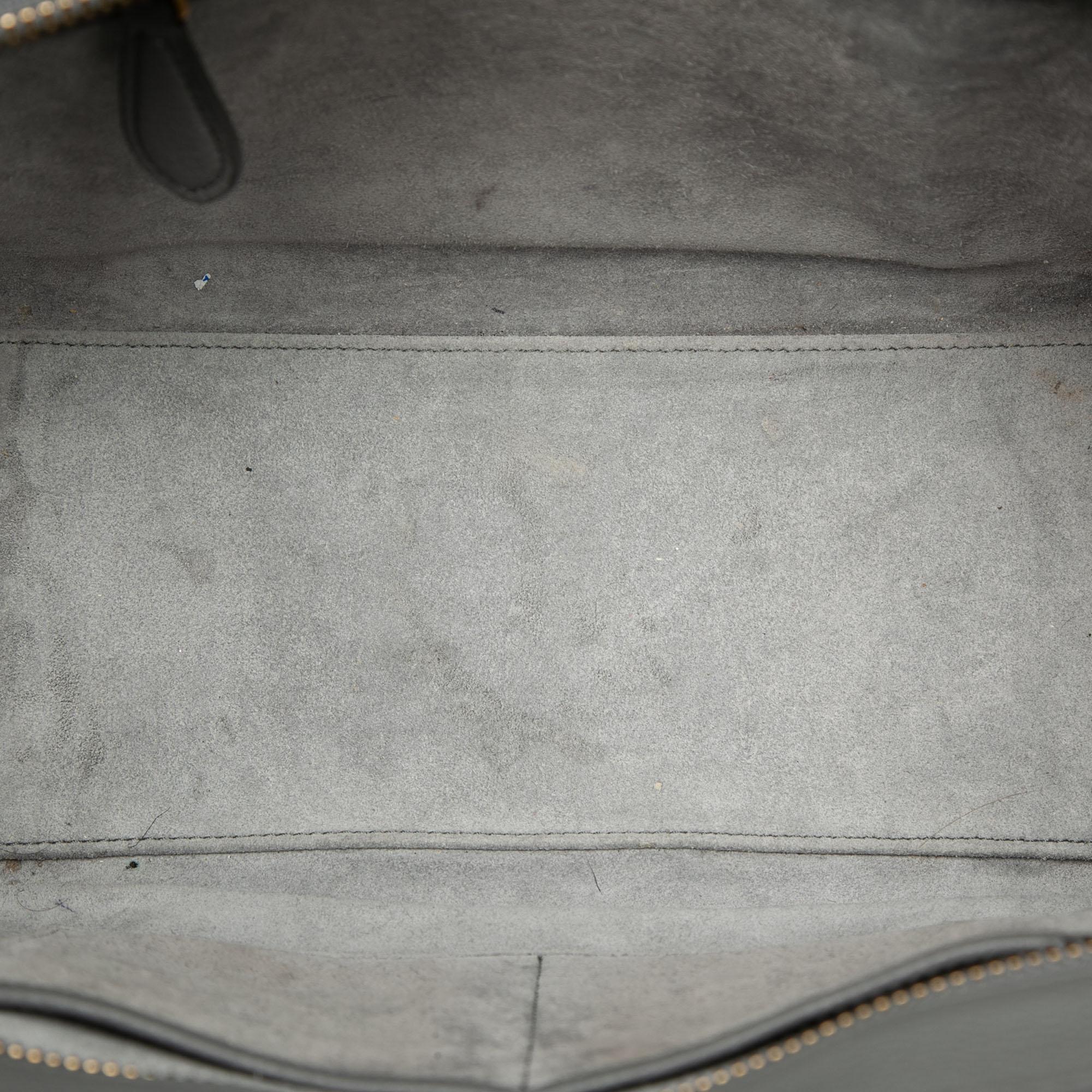 Celine Micro Calfskin Luggage Tote