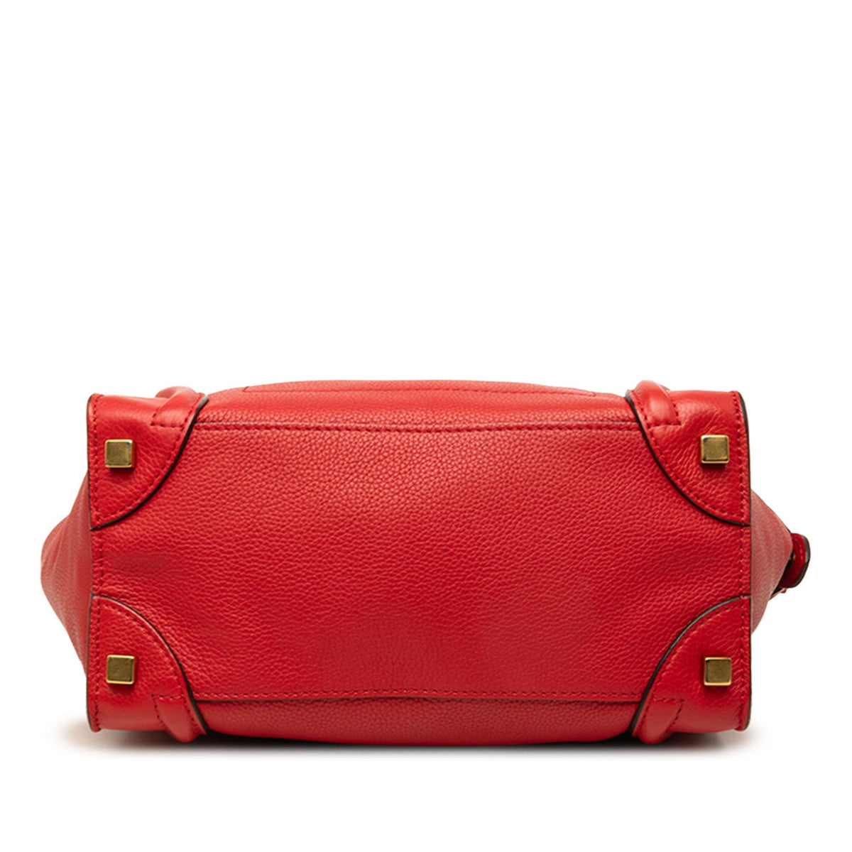 Celine Micro Drummed Calfskin Luggage Tote