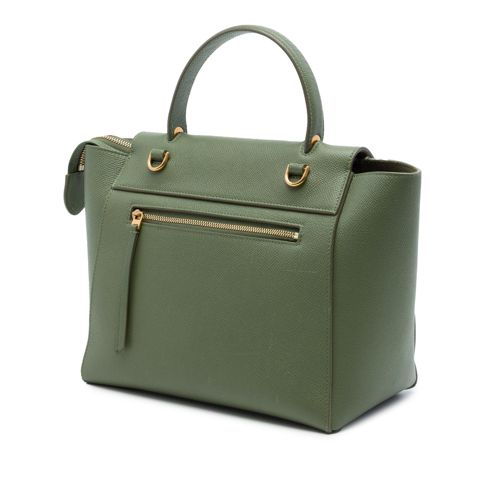 Celine Micro Grained Calfskin Belt Bag