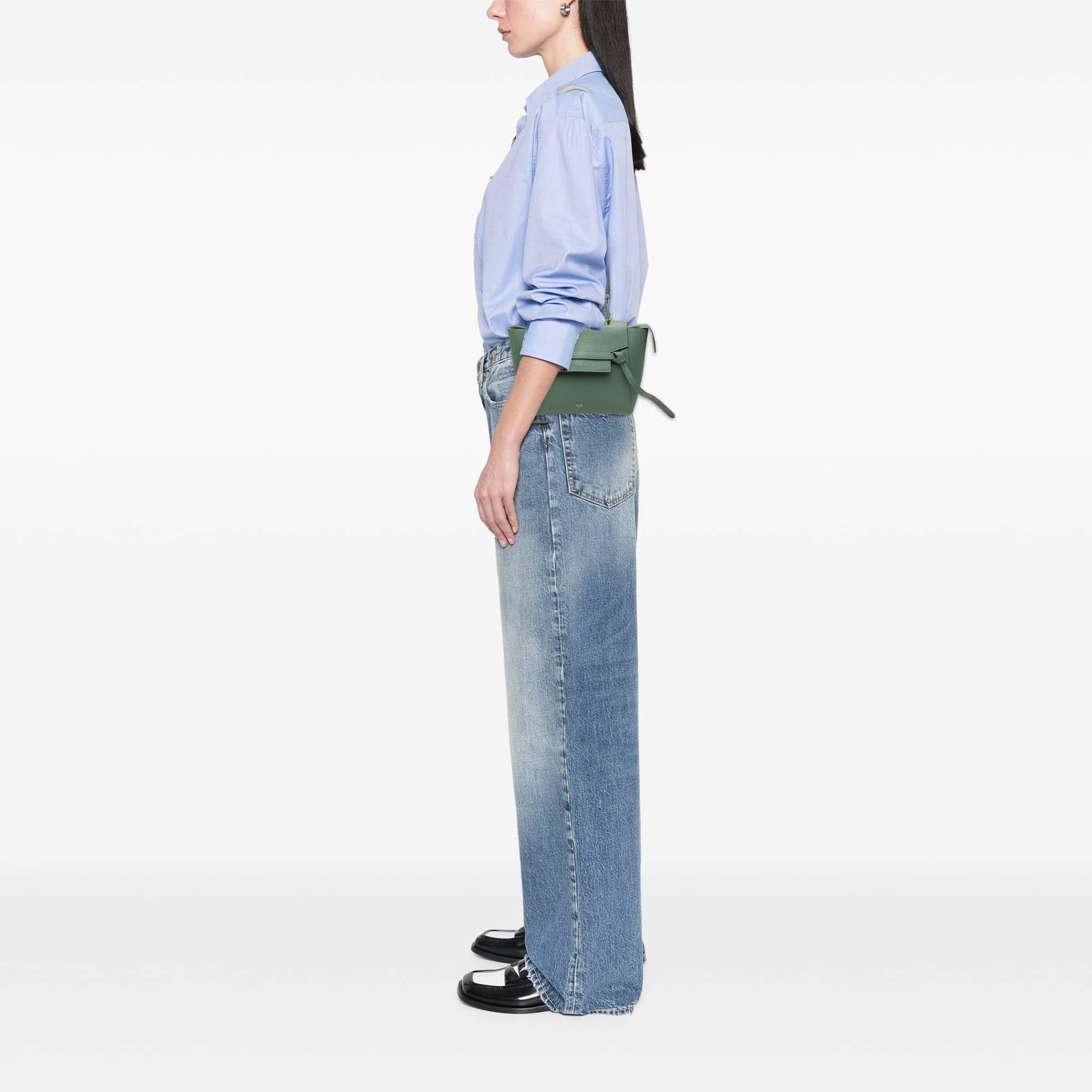 Celine Micro Grained Calfskin Belt Bag
