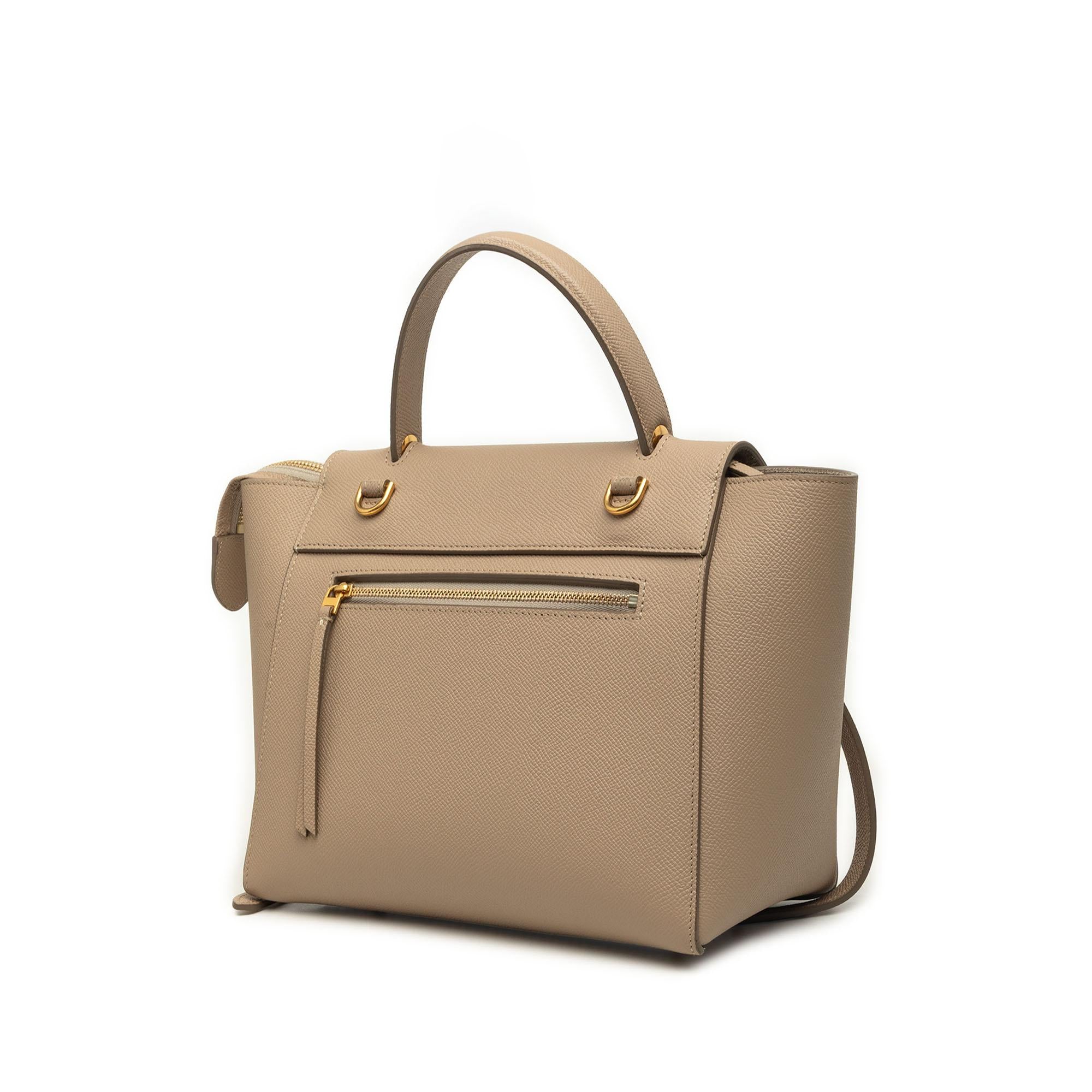 Celine Micro Grained Calfskin Belt Bag