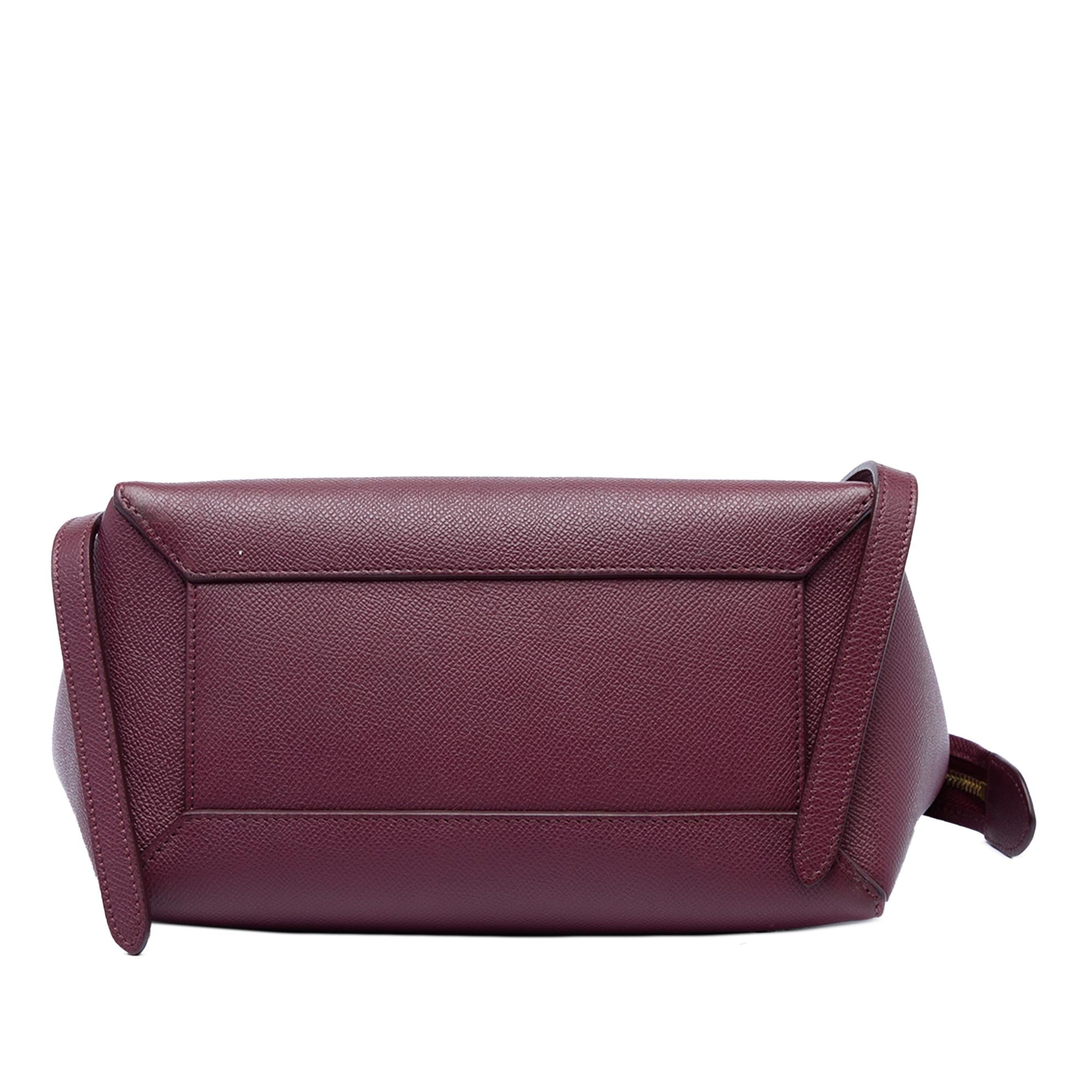 Celine Micro Grained Calfskin Belt Bag