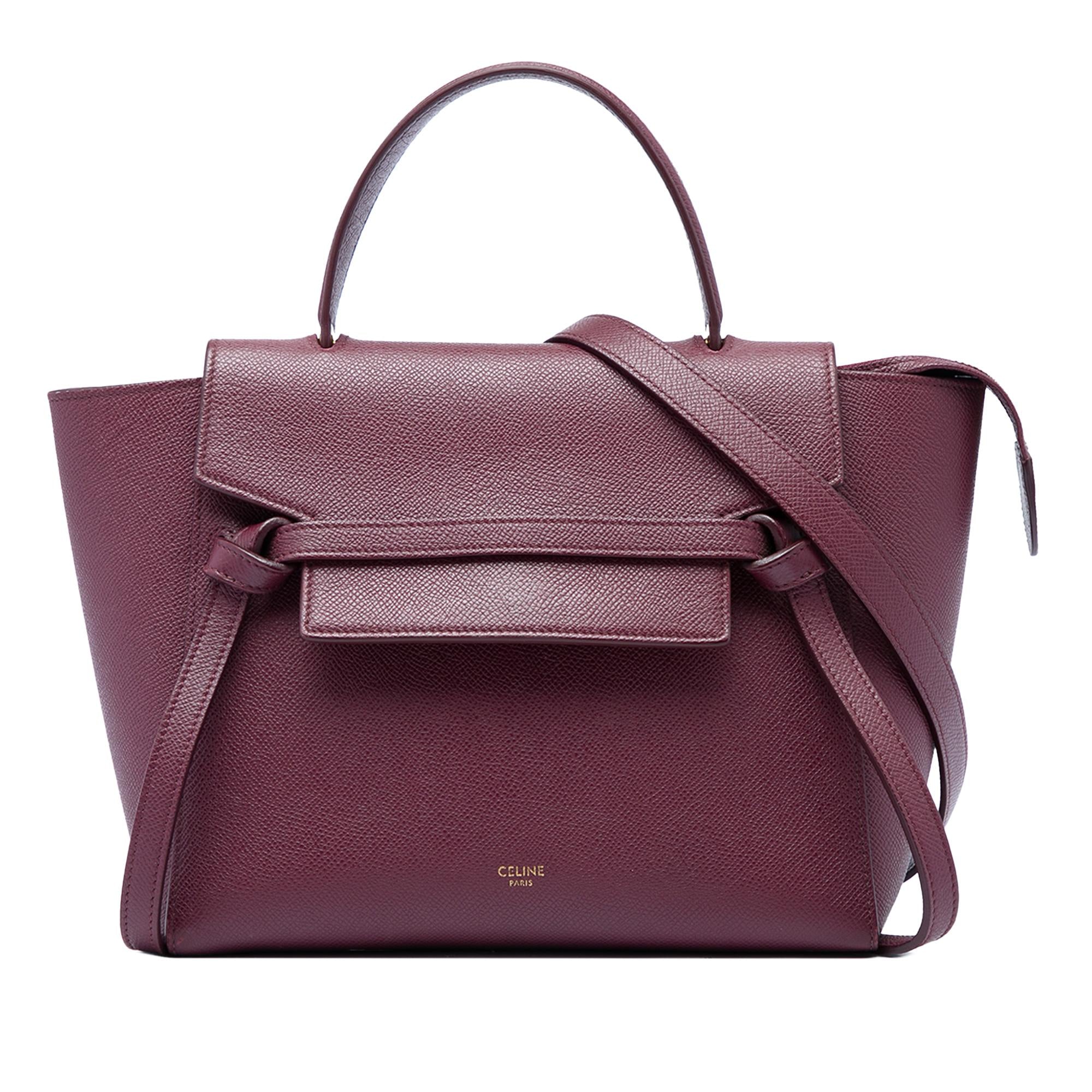 Celine Micro Grained Calfskin Belt Bag