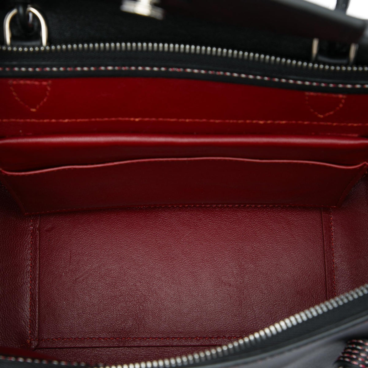 Celine Micro Grained Calfskin Stitch Belt Bag