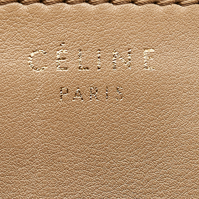 Celine Micro Luggage Tote Leather Handbag (SHG-P8orBT)