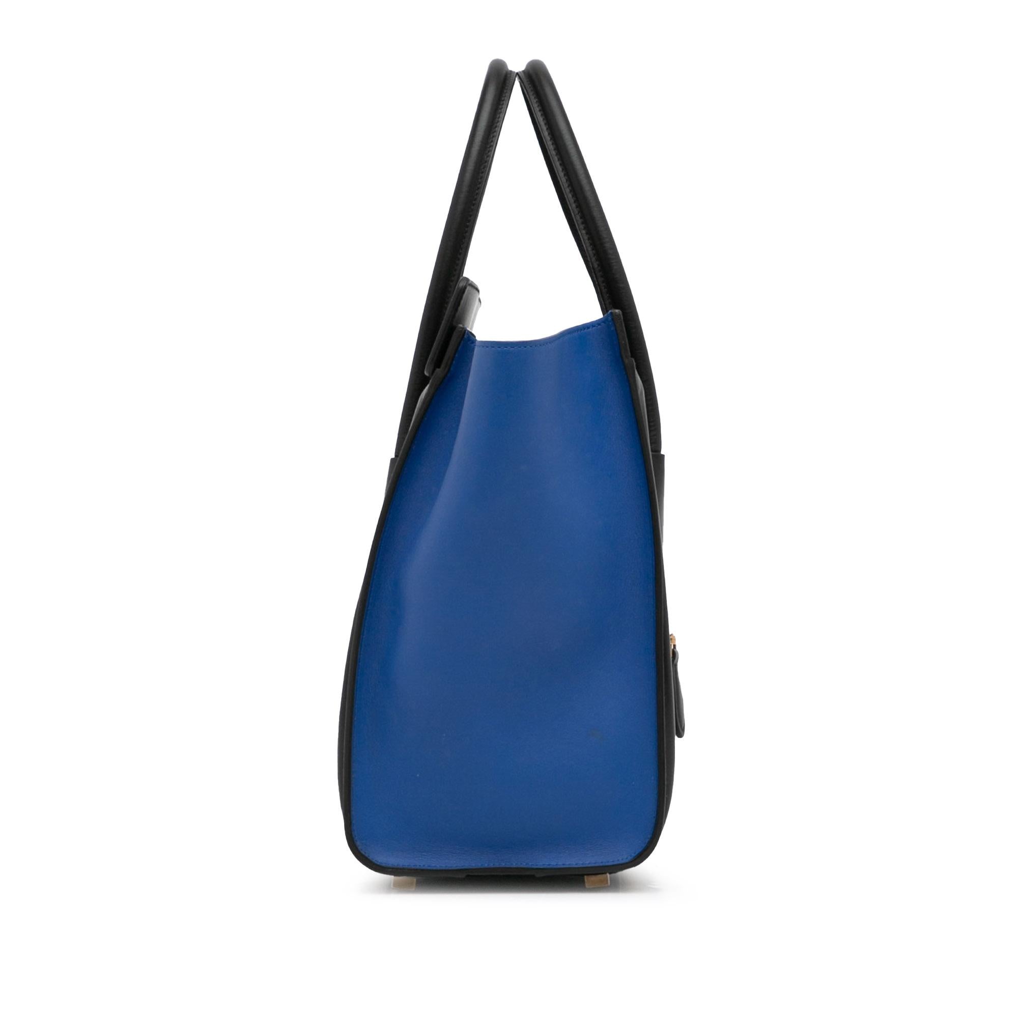 Celine Micro Luggage Tote Tricolor (SHG-HYYkb0)