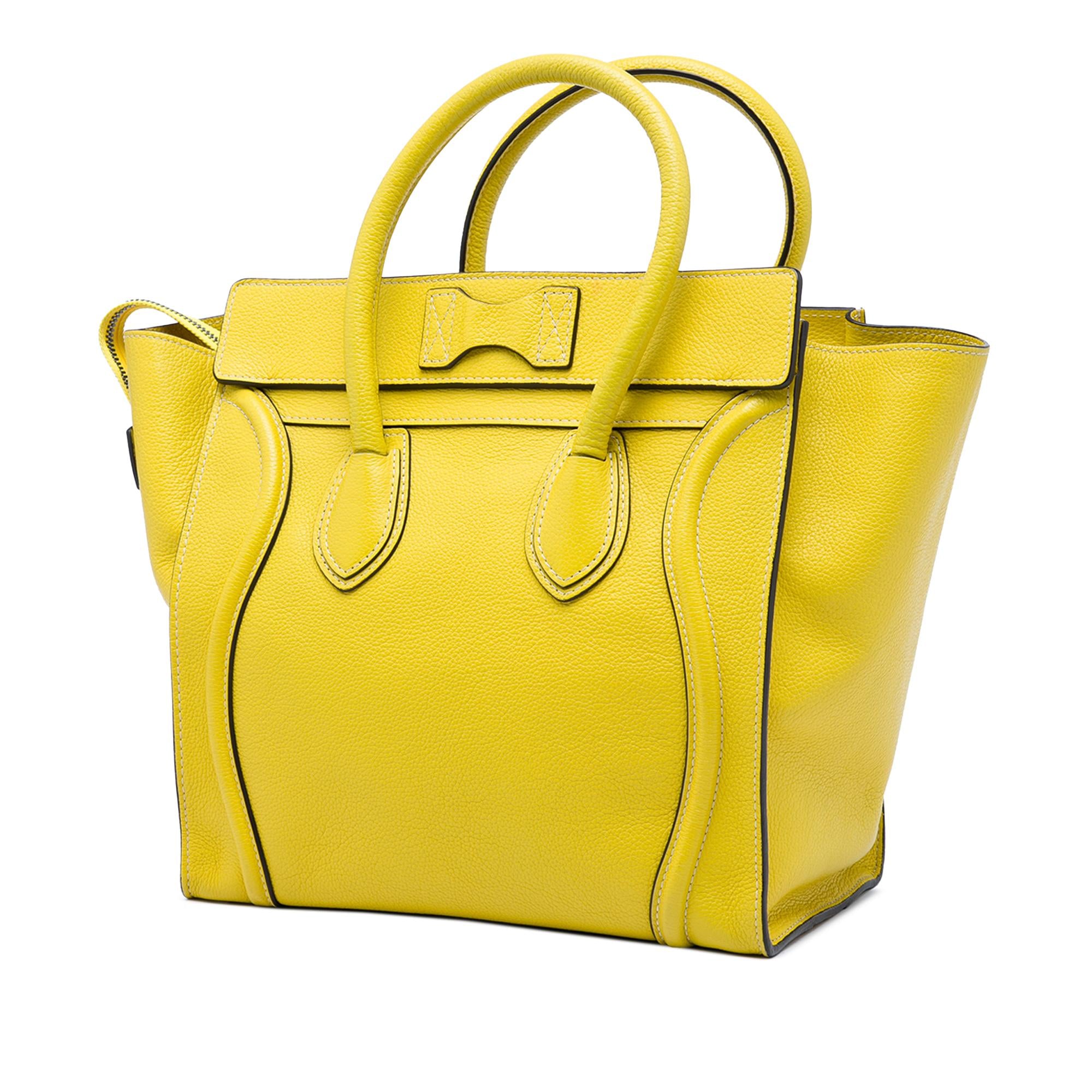 Celine Mini Calfskin Luggage Tote