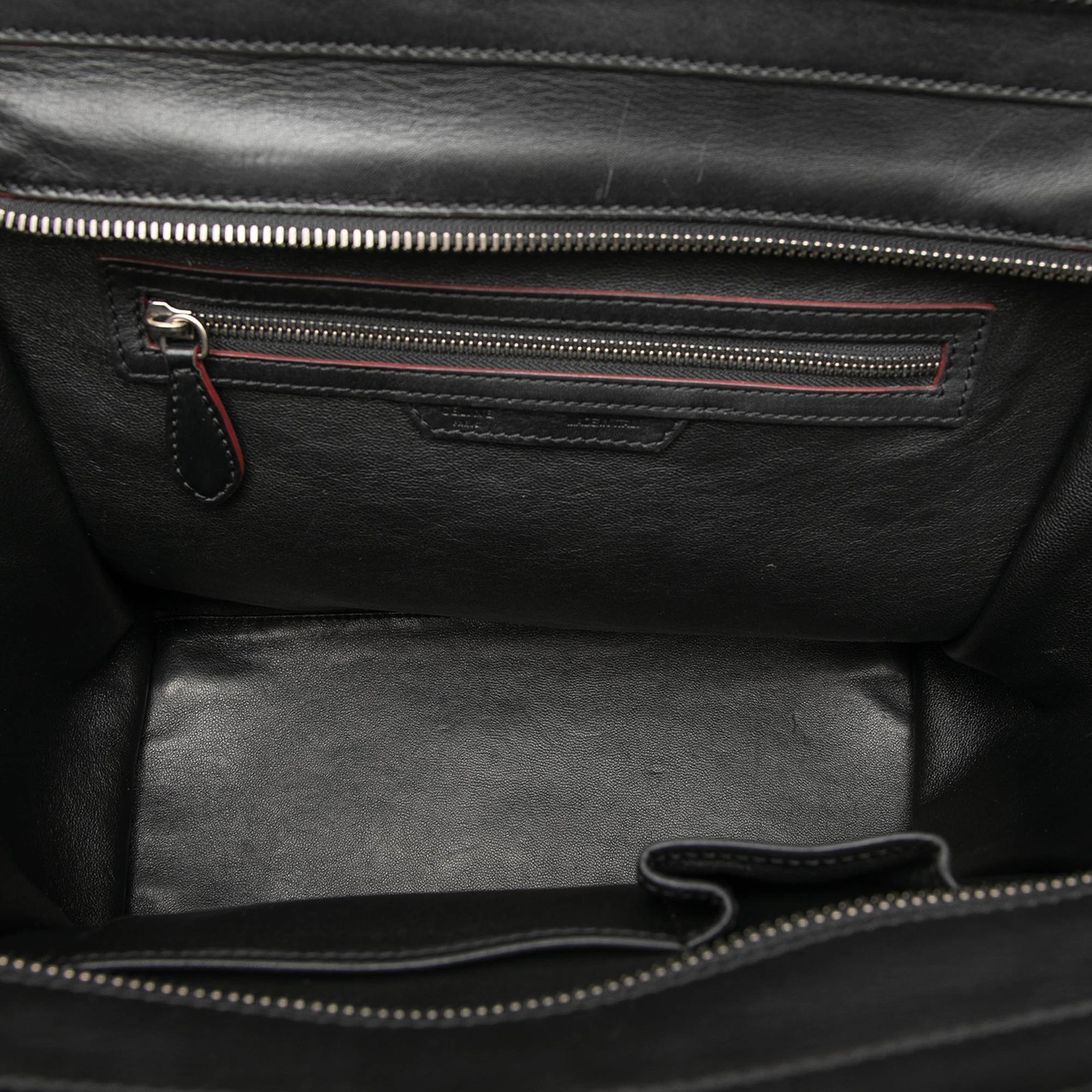 Celine Mini Calfskin Luggage Tote