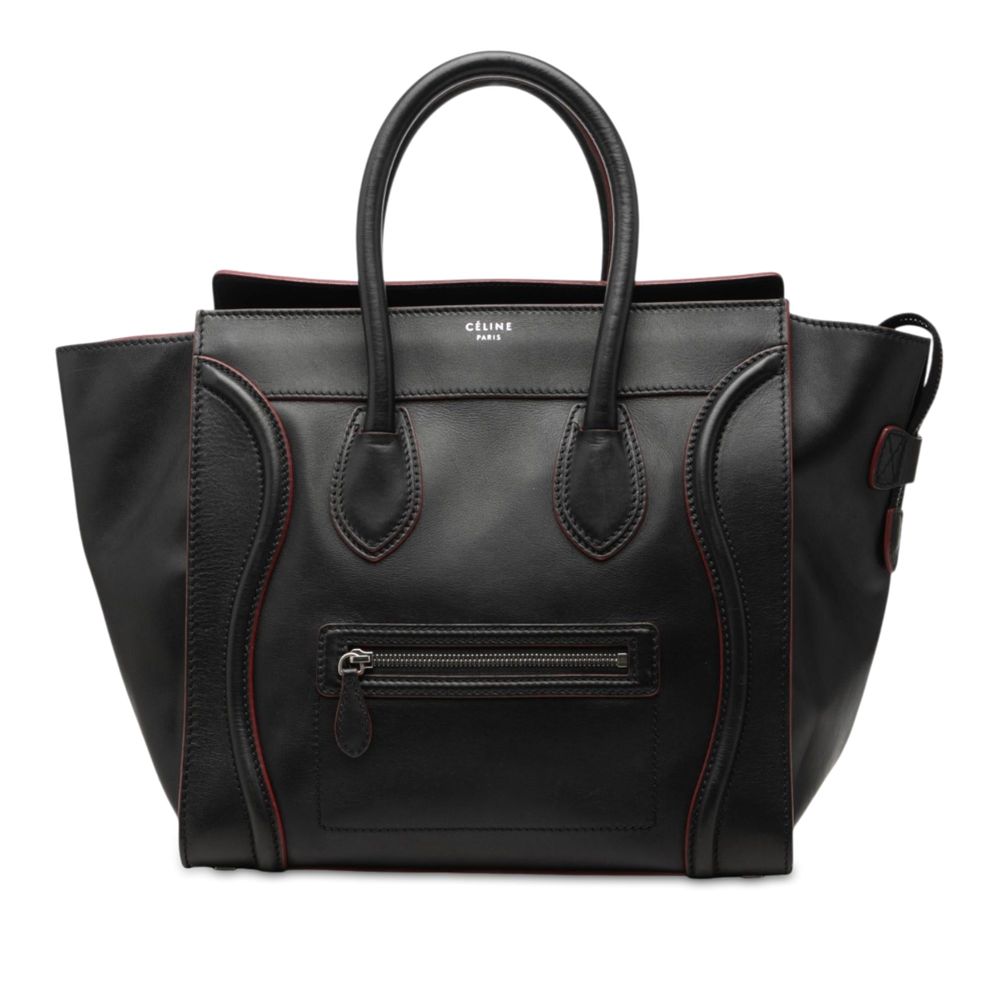 Celine Mini Calfskin Luggage Tote