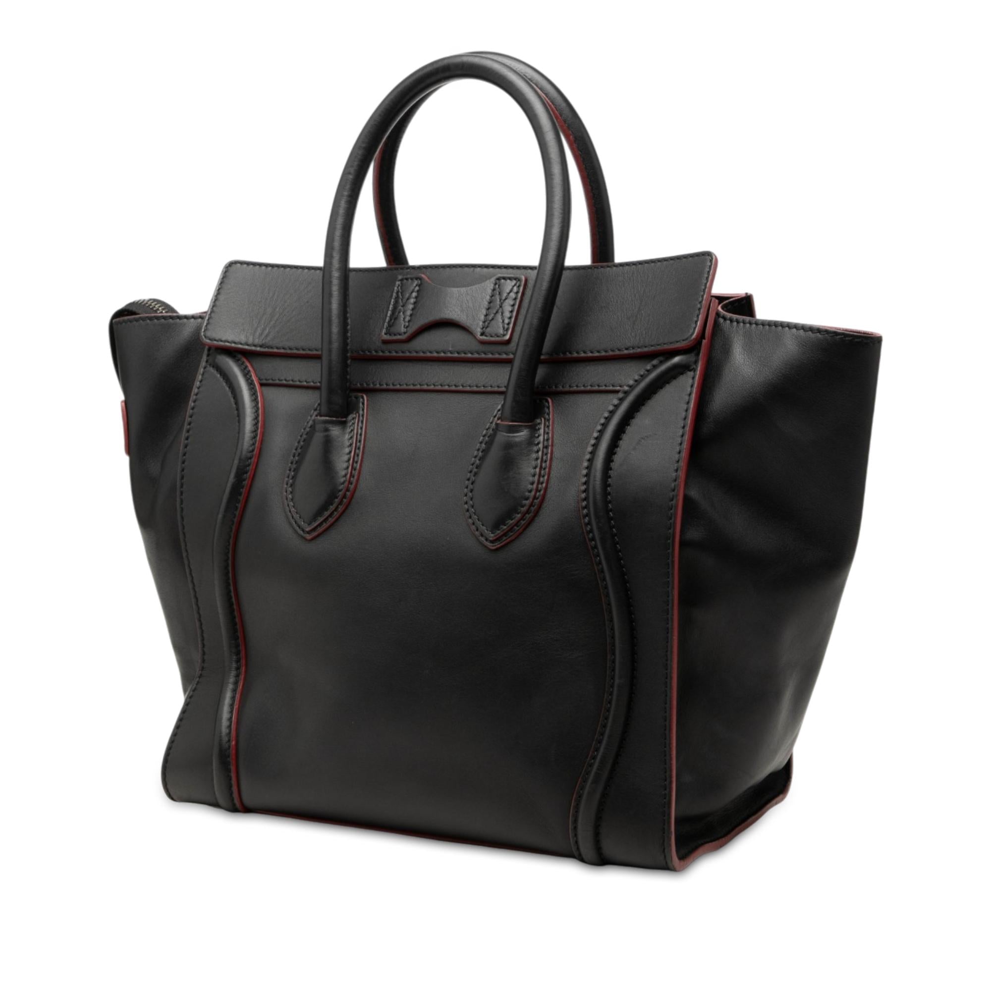 Celine Mini Calfskin Luggage Tote