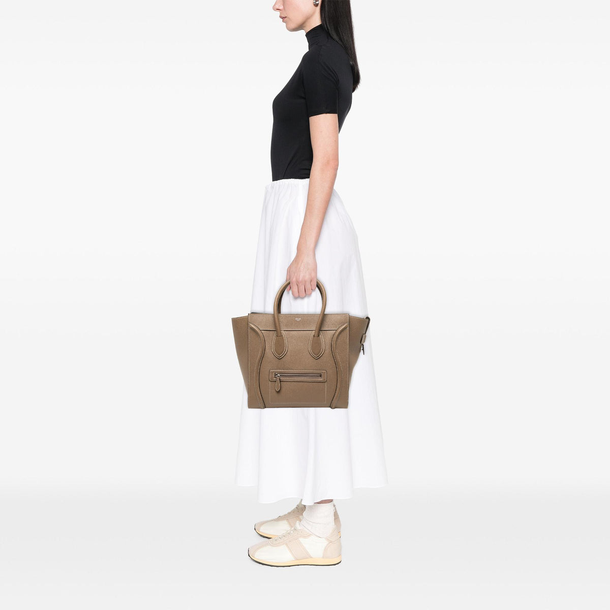 Celine Mini Calfskin Luggage Tote