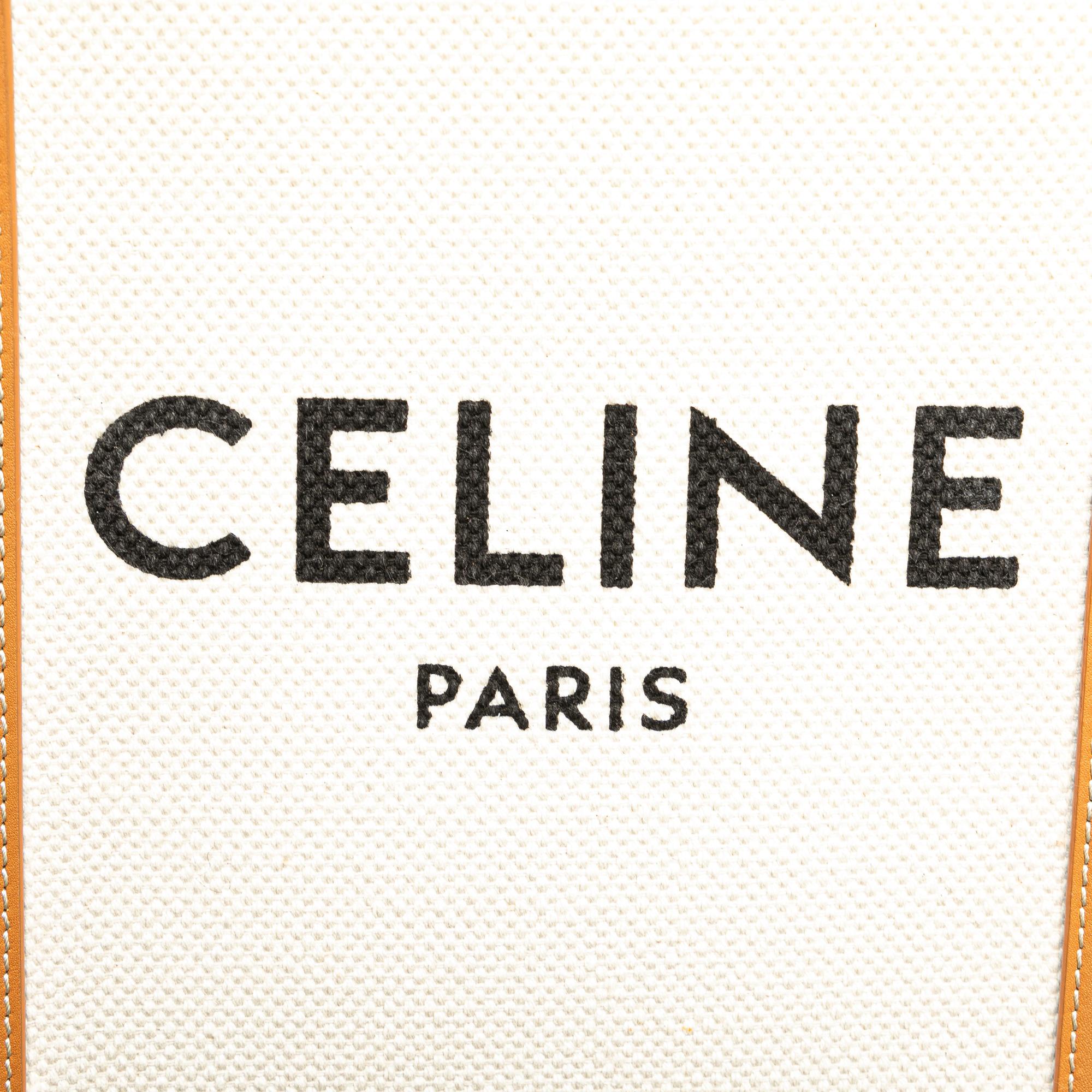 Celine Mini Canvas Vertical Cabas (SHG-izYTkz)
