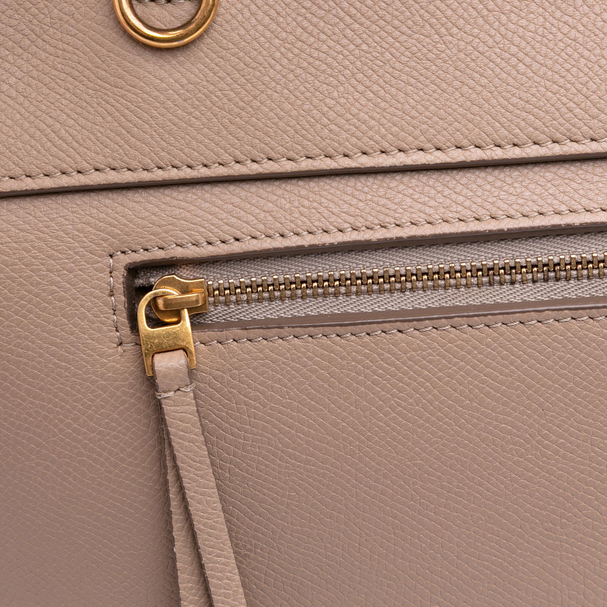 Celine Mini Grained Calfskin Belt Bag