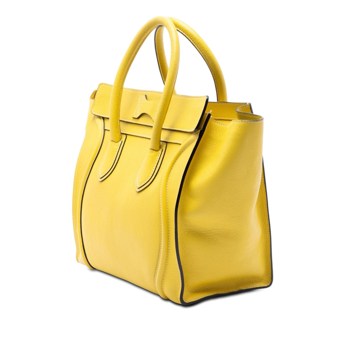 Celine Mini Grained Calfskin Luggage Tote