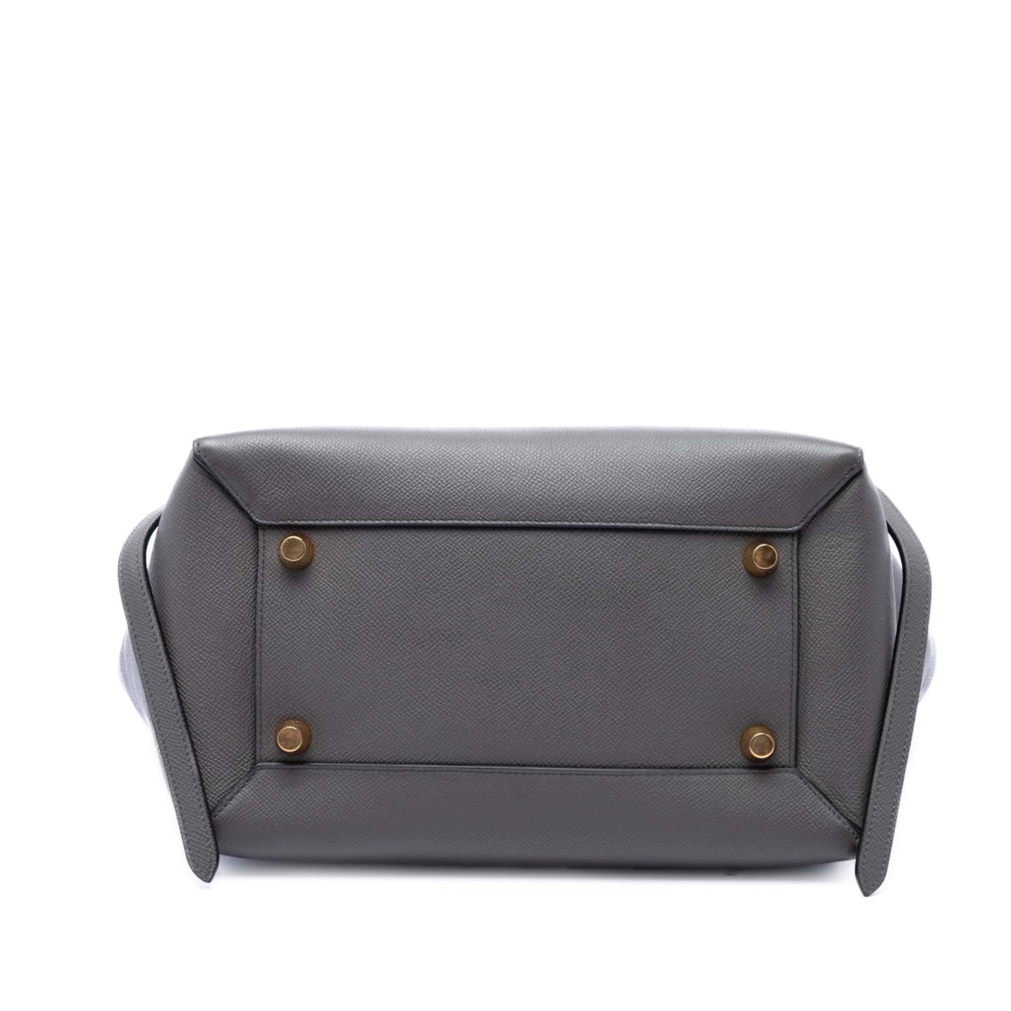 Celine Mini Leather Belt Bag Satchel