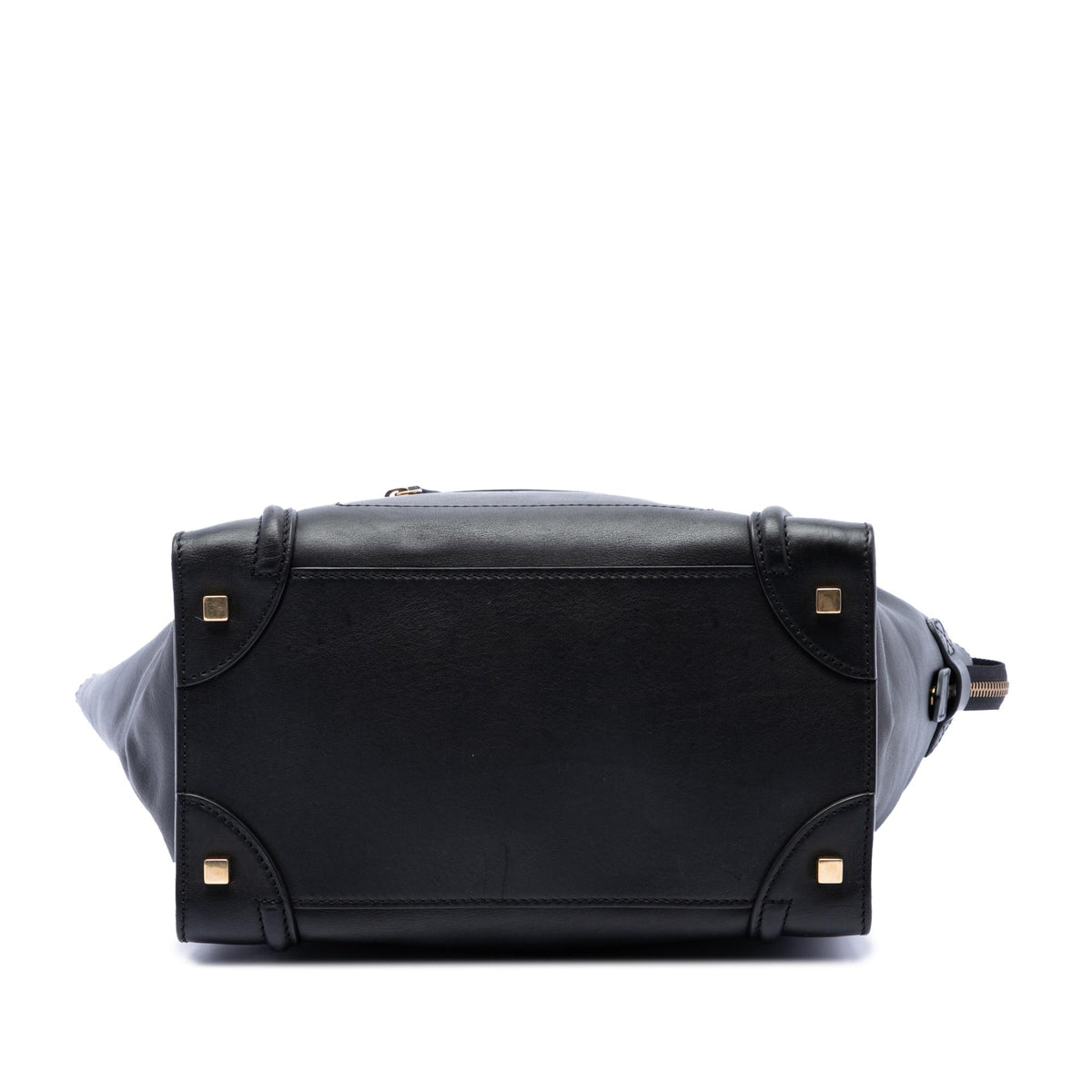 Celine Mini Leather Luggage Tote