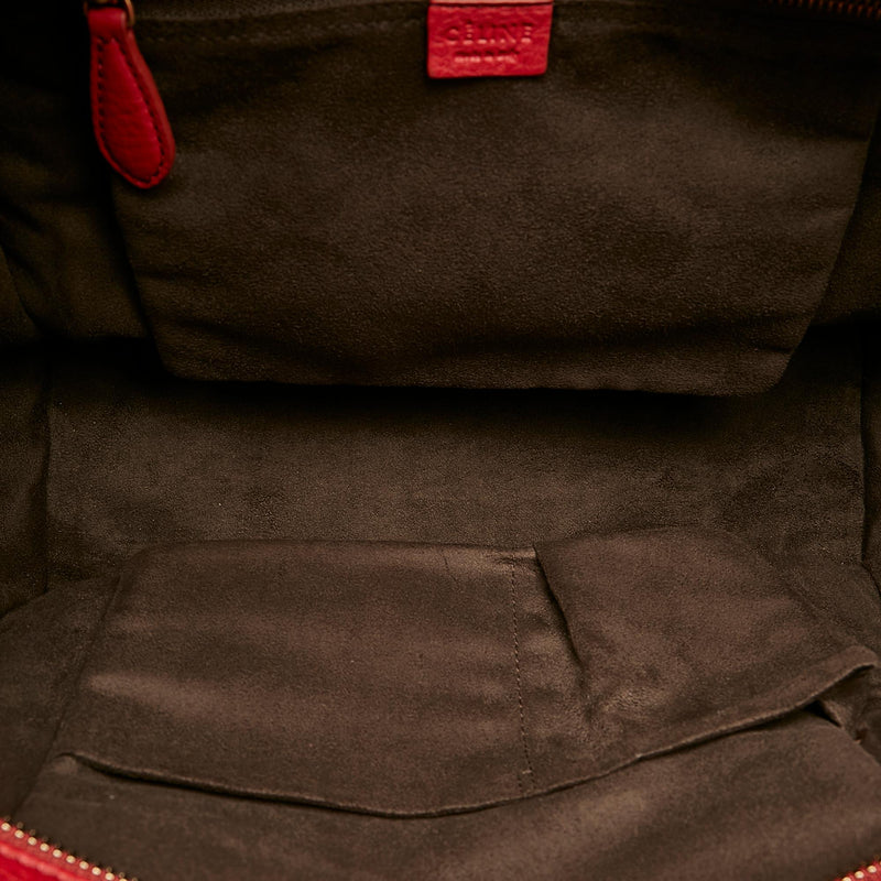 Celine Mini Luggage Leather Tote Bag (SHG-nT7EYh)