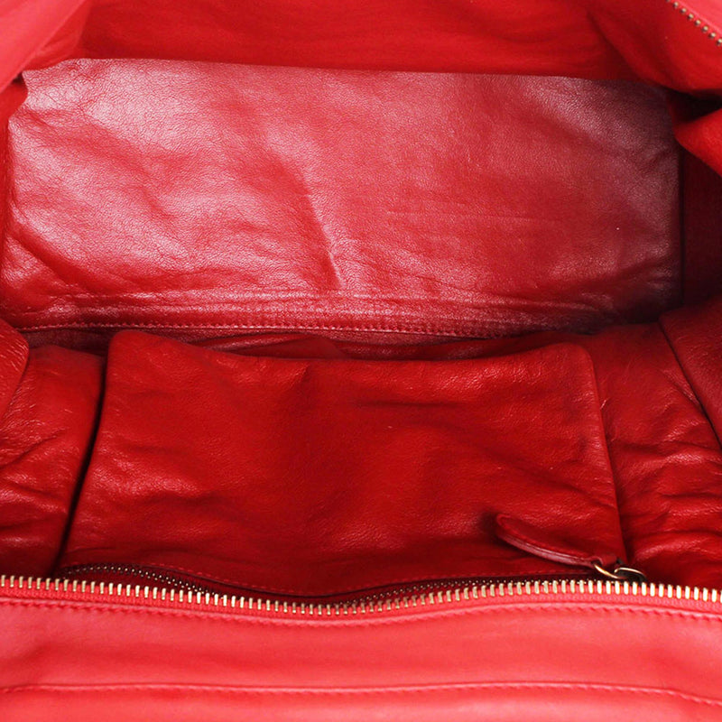 Celine Mini Luggage Leather Tote Bag (SHG-gfrL8o)