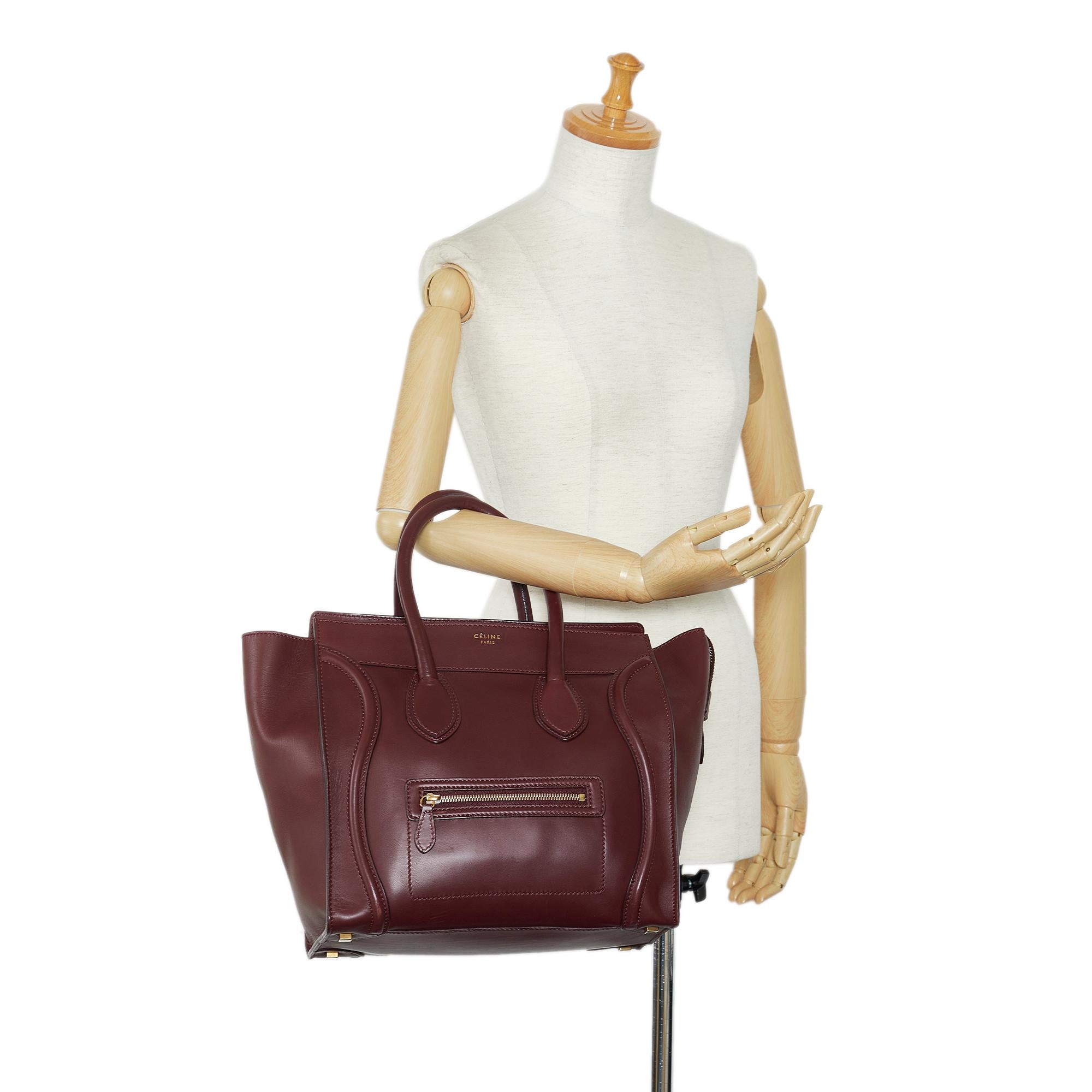 Celine Mini Luggage Tote (SHG-5Annei)