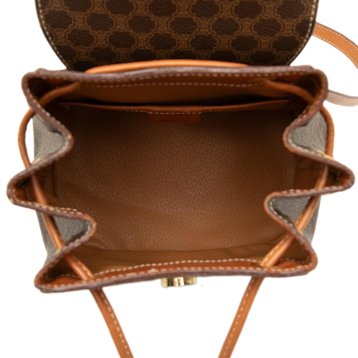 Celine Mini Macadam Coated Canvas Backpack