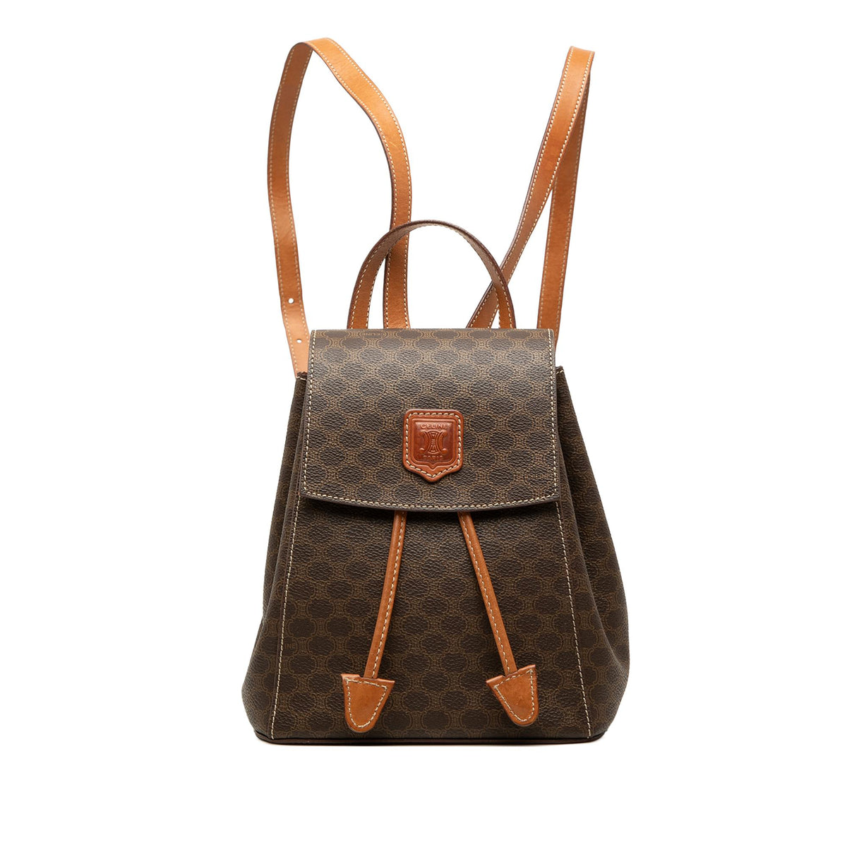Celine Mini Macadam Coated Canvas Backpack