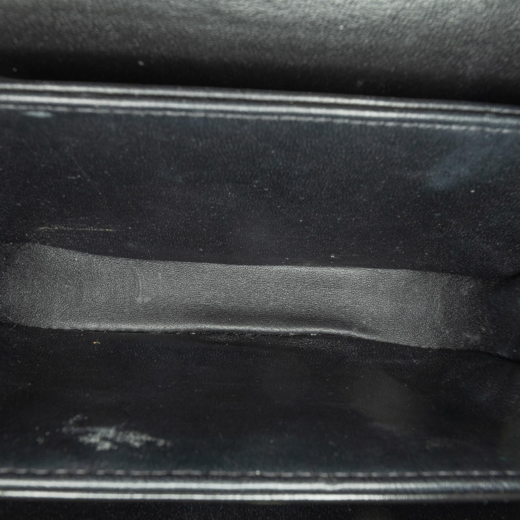 Celine Mini Shiny Calfskin Besace Clea Satchel