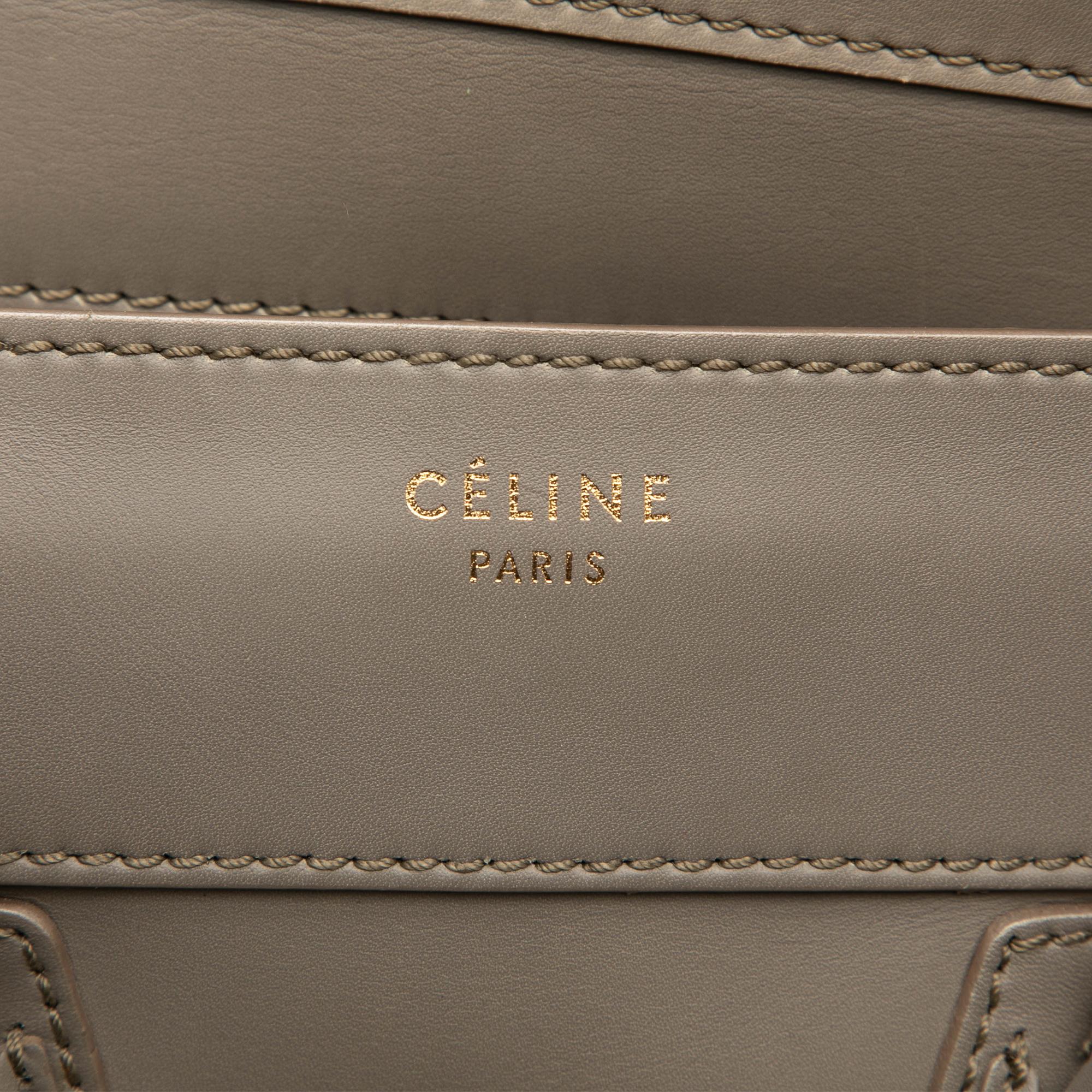 Celine Mini Smooth Calfskin Luggage Tote