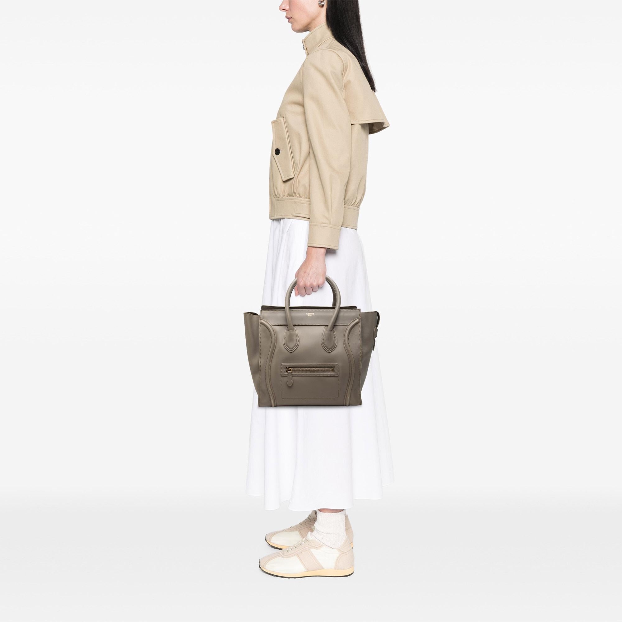 Celine Mini Smooth Calfskin Luggage Tote