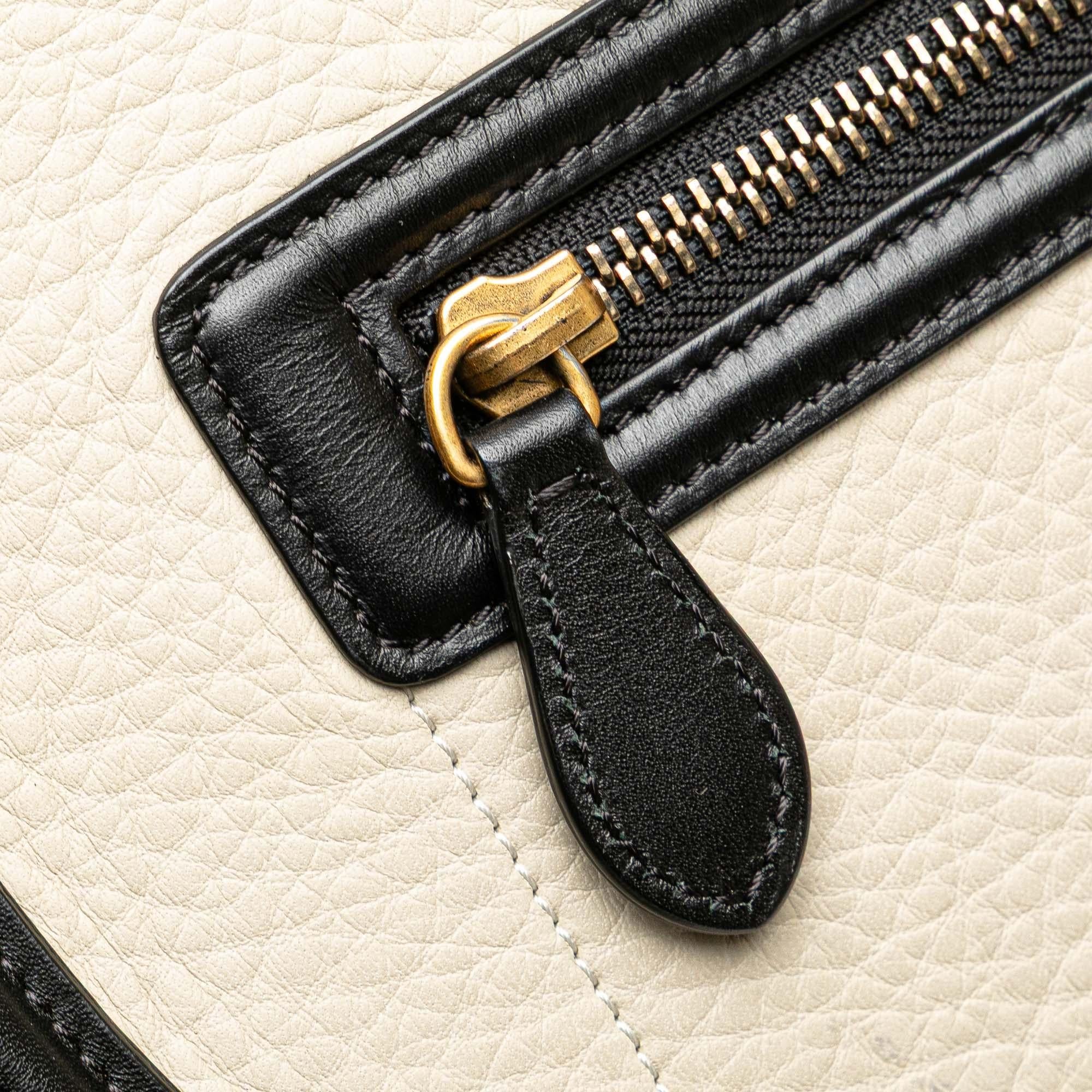 Celine Mini Tricolor Calfskin Luggage Tote