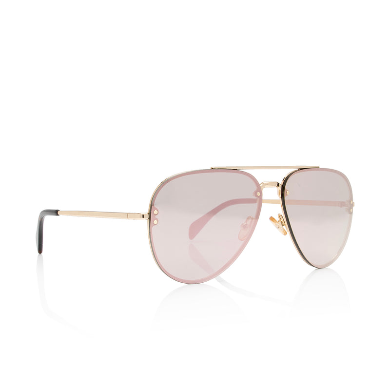 Celine Mirror Aviator Sunglasses (SHF-CBIc5E)