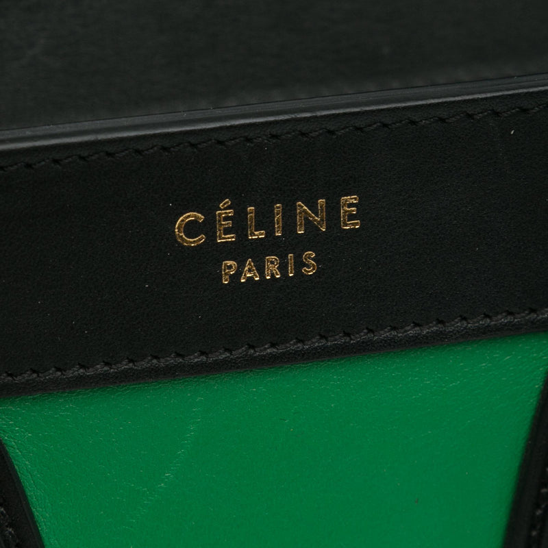Celine Nano Bicolor Luggage (SHG-FsvhFg)