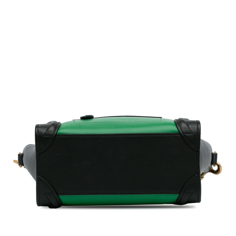 Celine Nano Bicolor Luggage (SHG-FsvhFg)