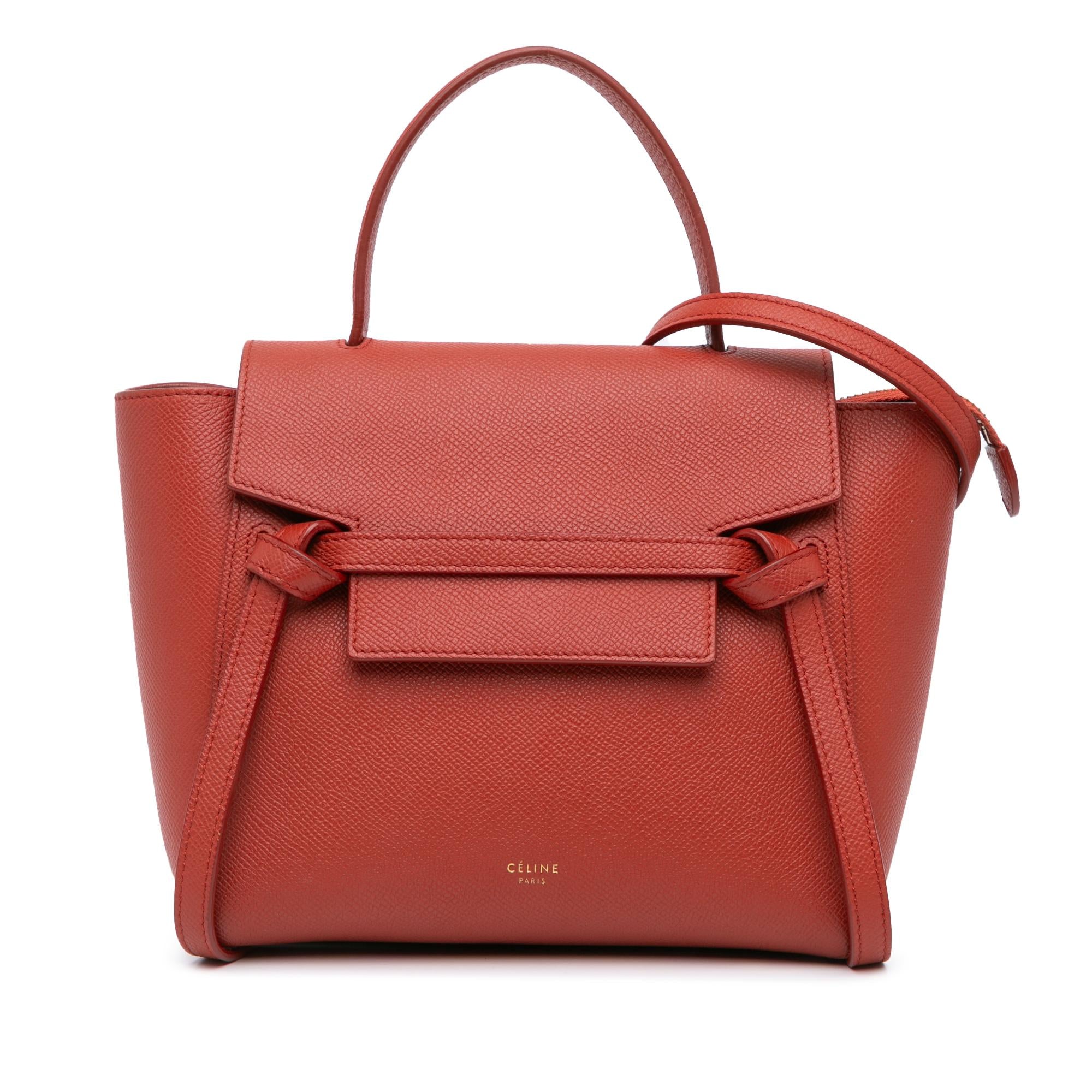 Celine Nano Grained Calfskin Belt Bag