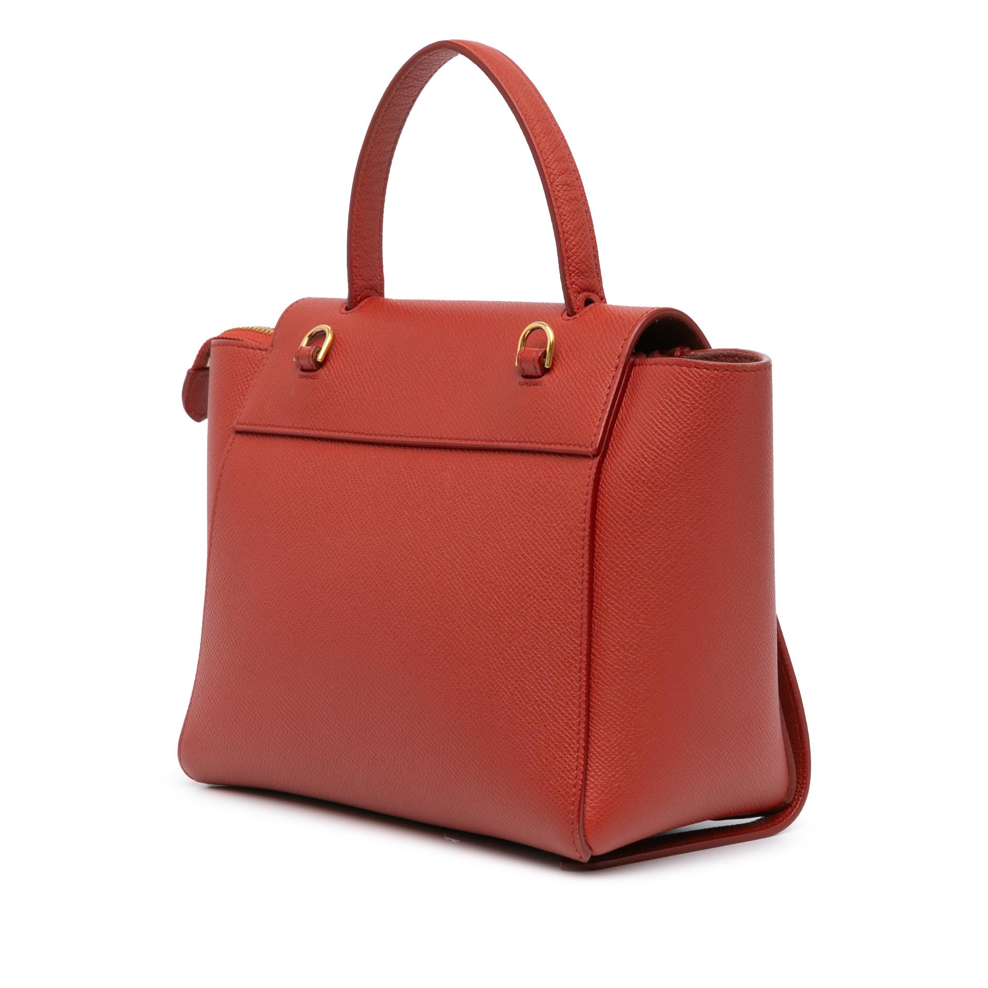 Celine Nano Grained Calfskin Belt Bag