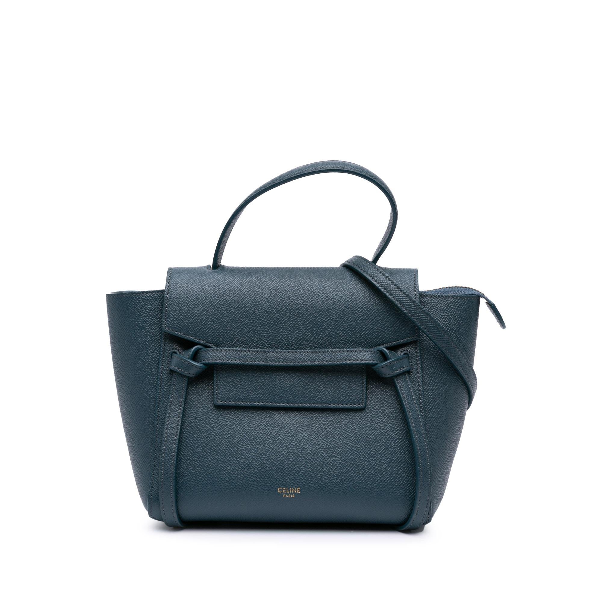 Celine Nano Grained Calfskin Belt Bag