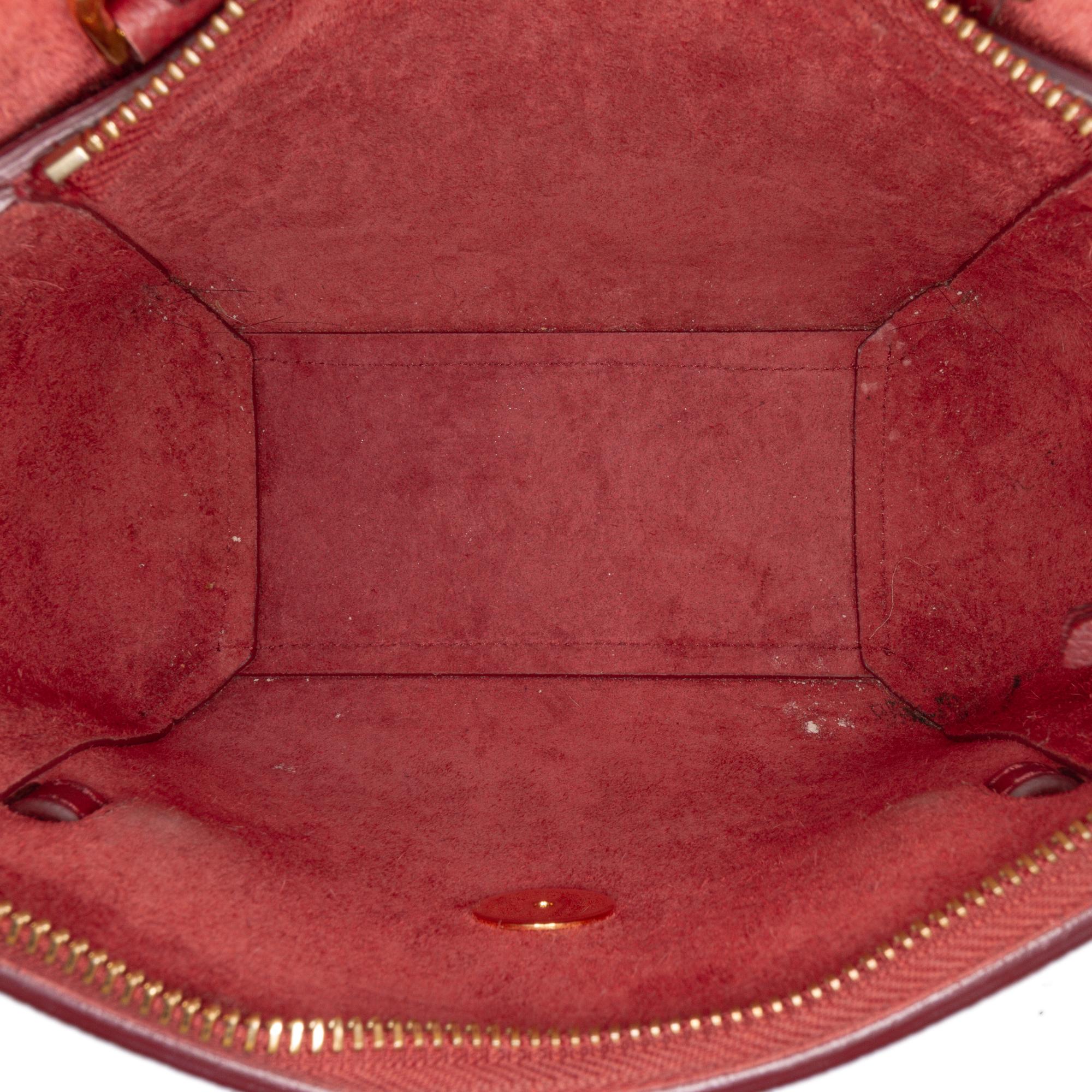 Celine Nano Grained Calfskin Belt Bag