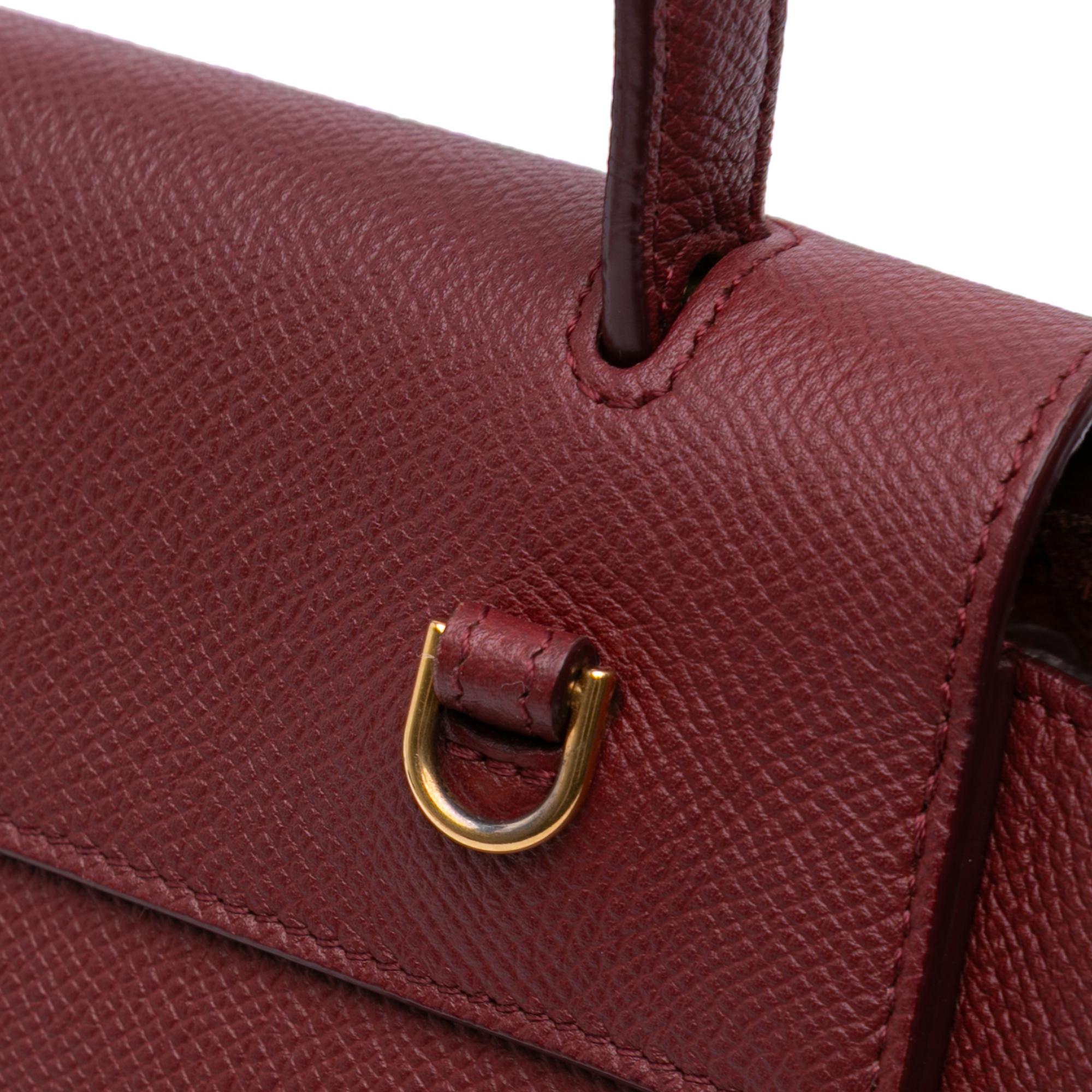 Celine Nano Grained Calfskin Belt Bag