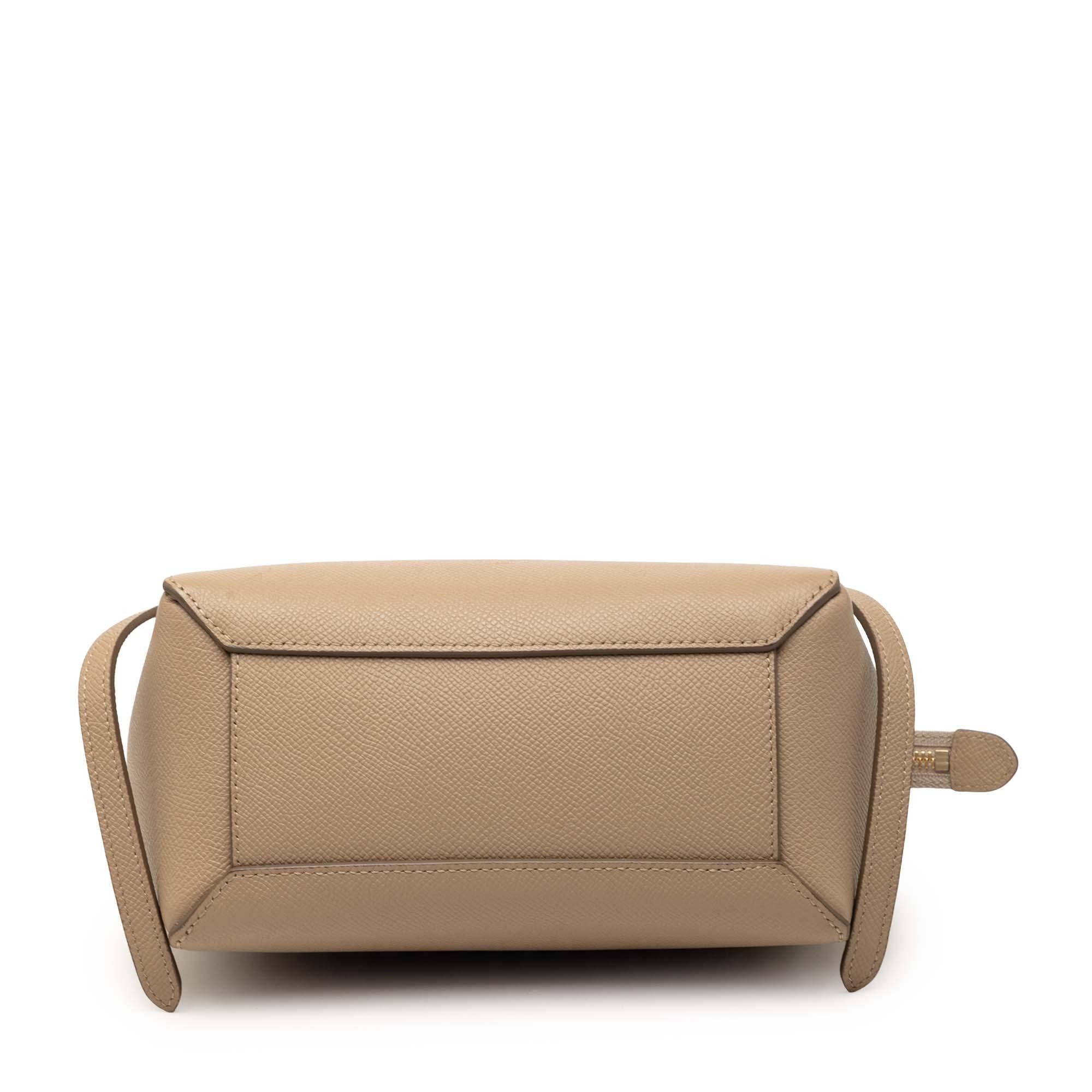 Celine Nano Grained Calfskin Belt Bag