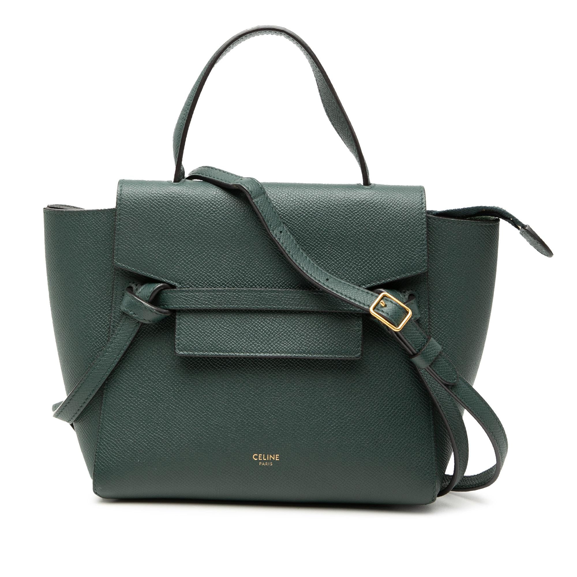 Celine Nano Grained Calfskin Belt Bag