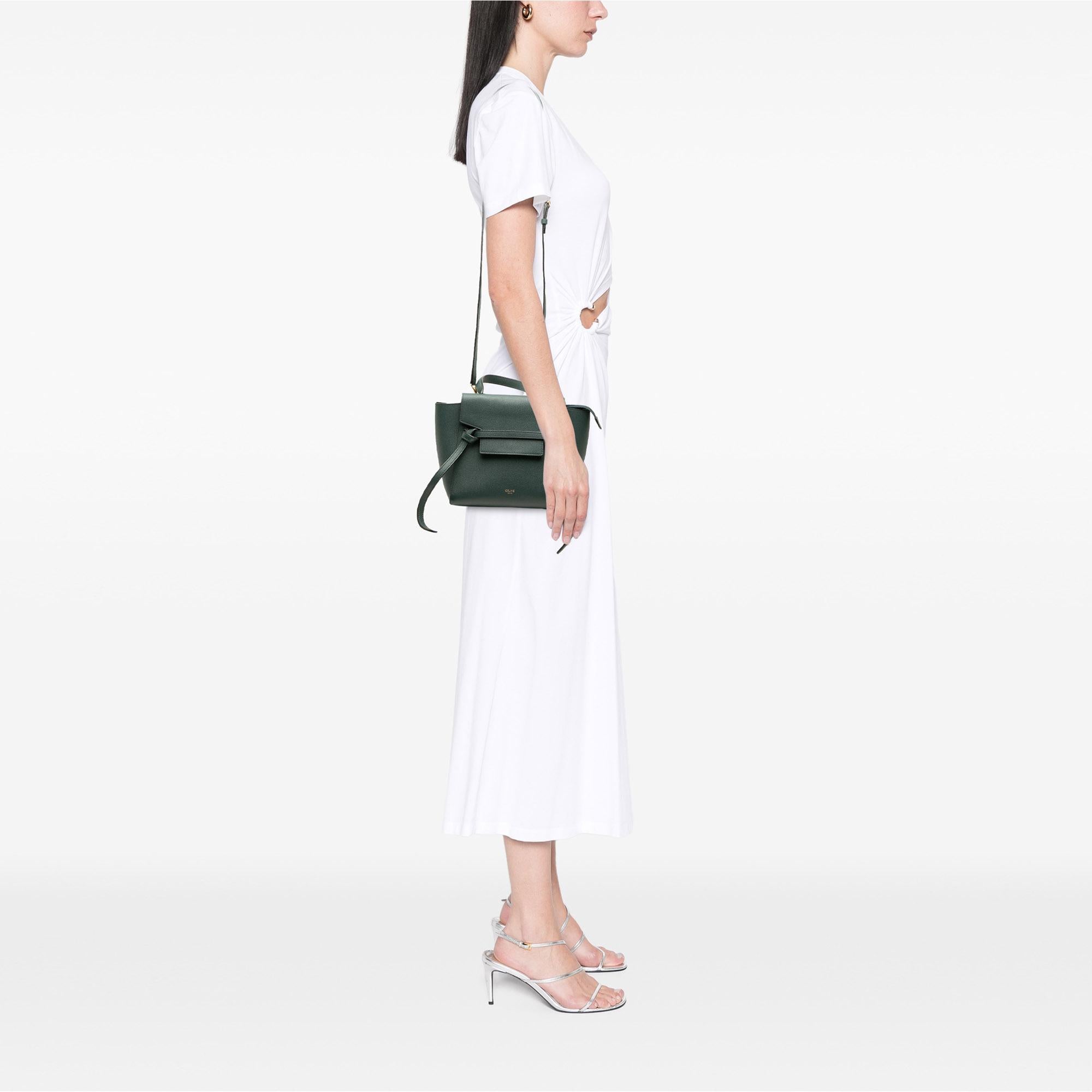 Celine Nano Grained Calfskin Belt Bag