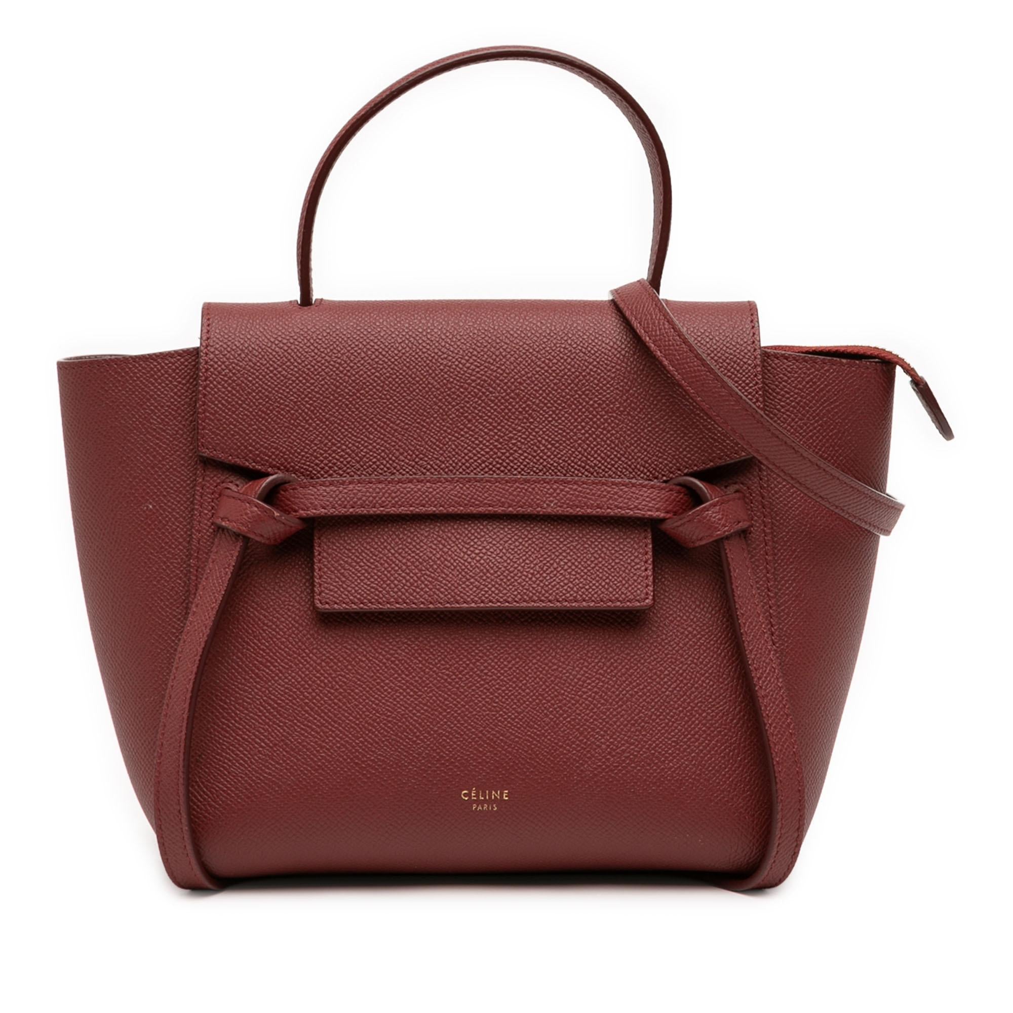 Celine Nano Grained Calfskin Belt Bag