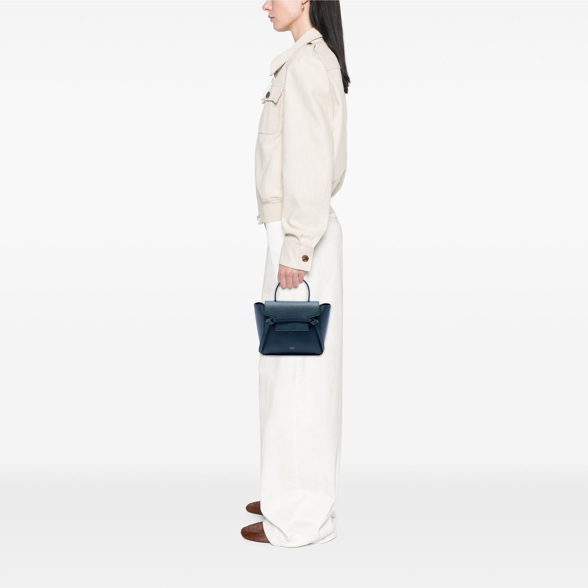 Celine Nano Grained Calfskin Belt Bag