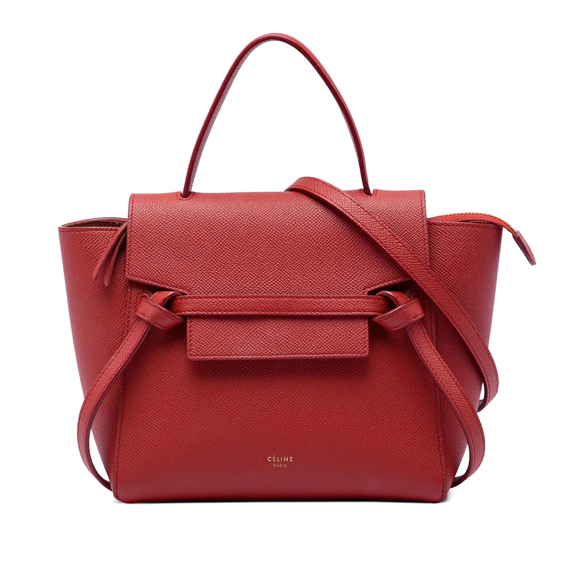 Celine Nano Grained Calfskin Belt Bag