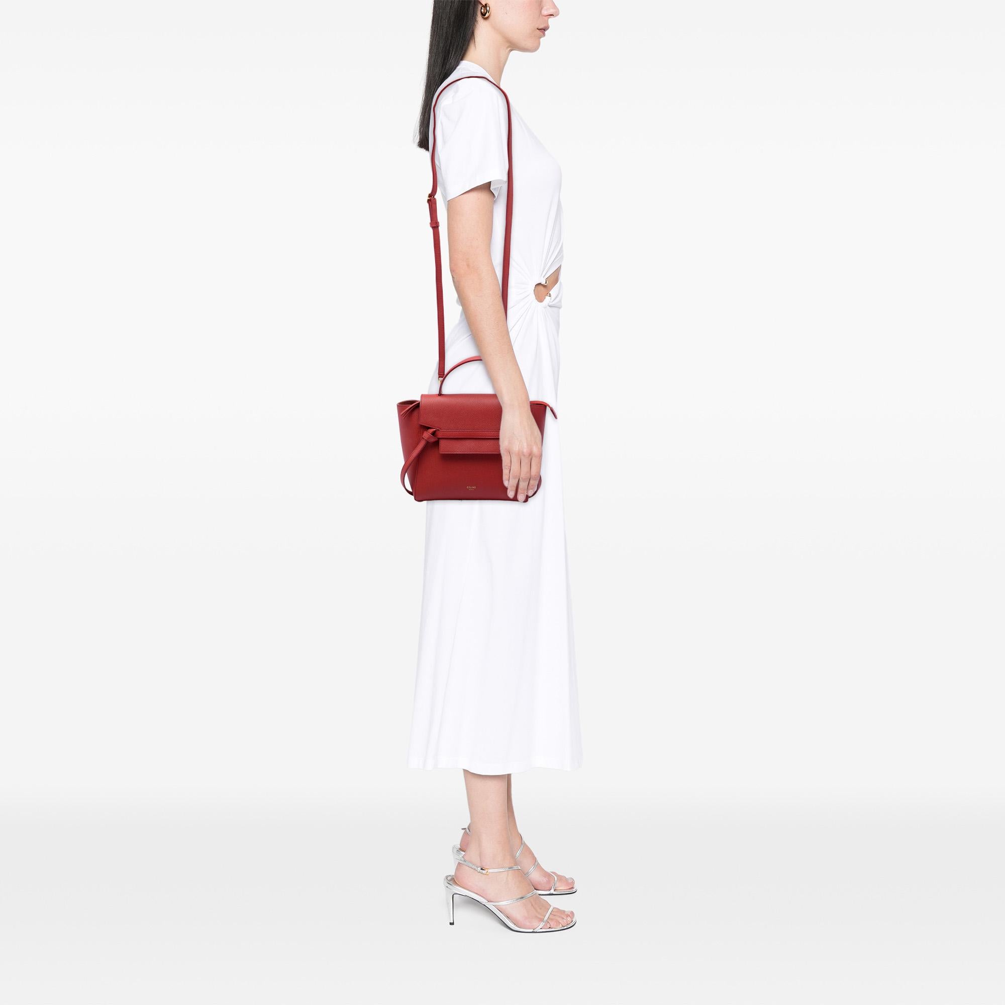 Celine Nano Grained Calfskin Belt Bag
