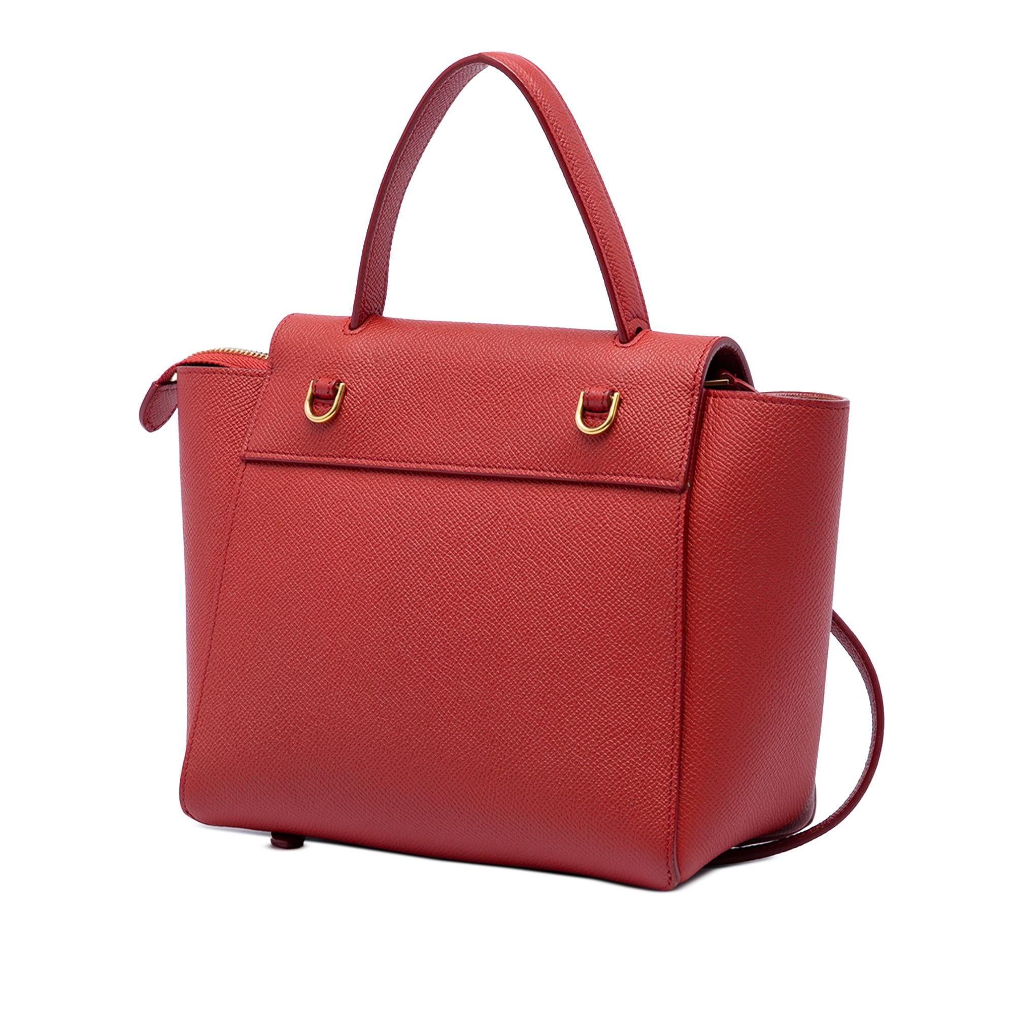 Celine Nano Grained Calfskin Belt Bag