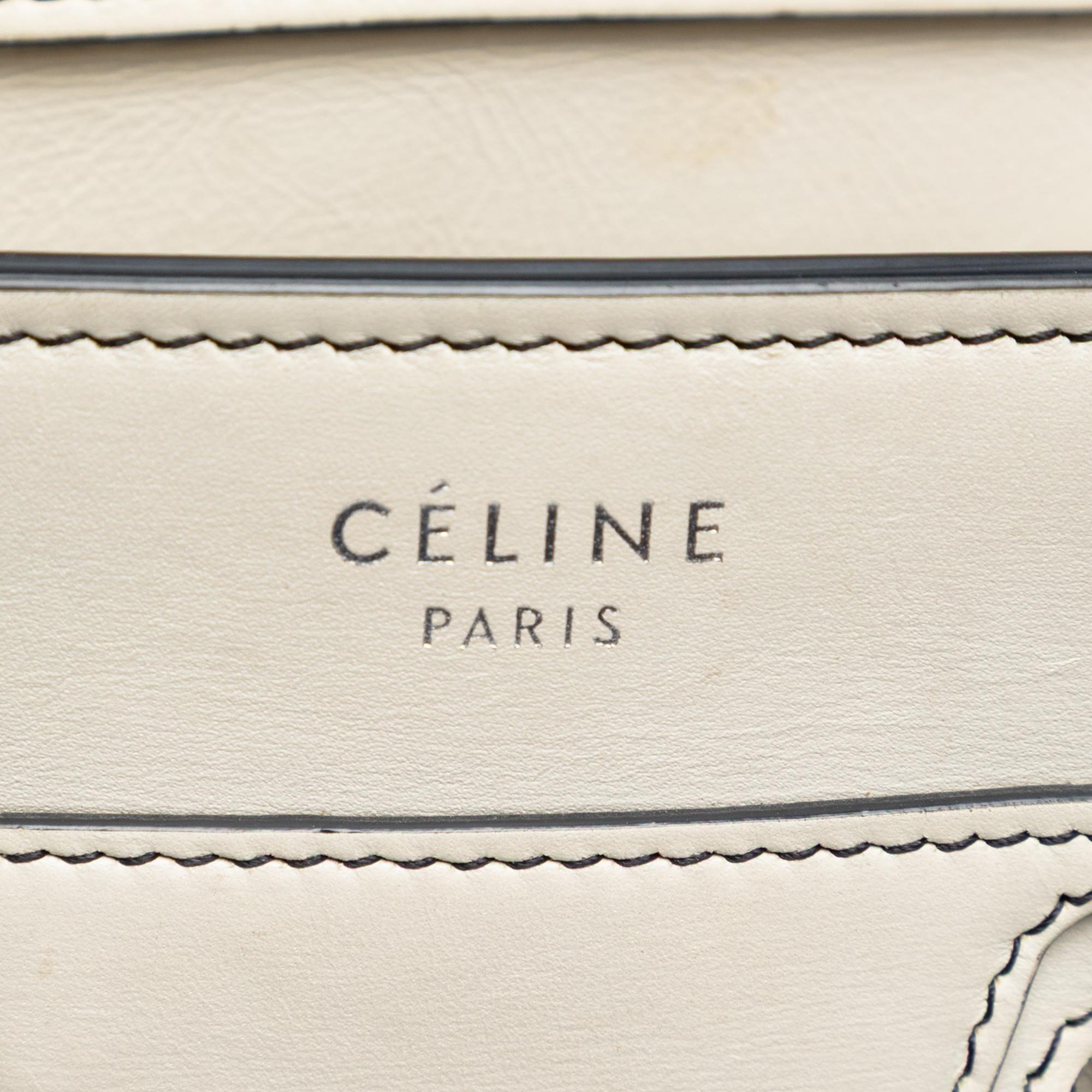 Celine Nano Leather Luggage Tote