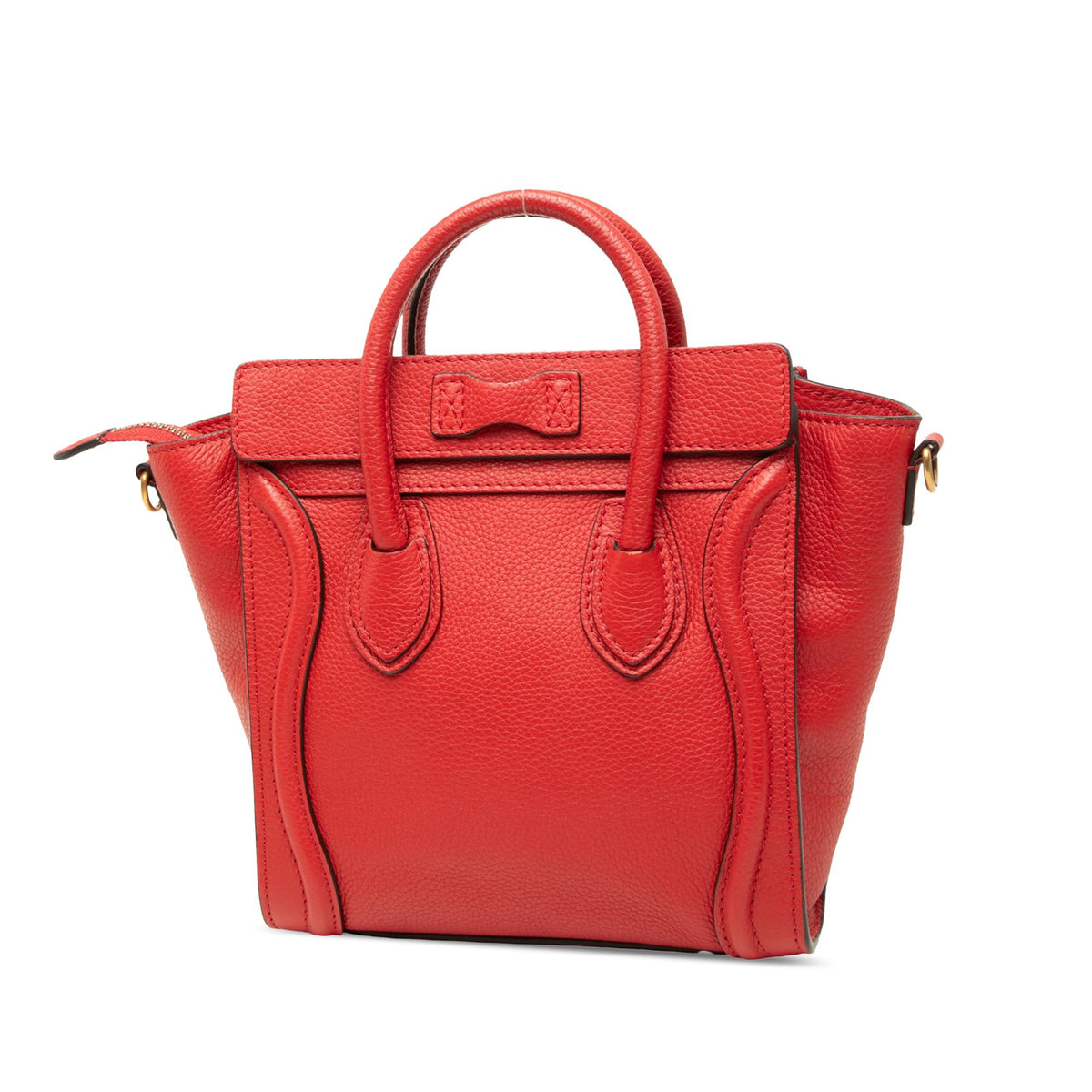 Celine Nano Leather Luggage Tote