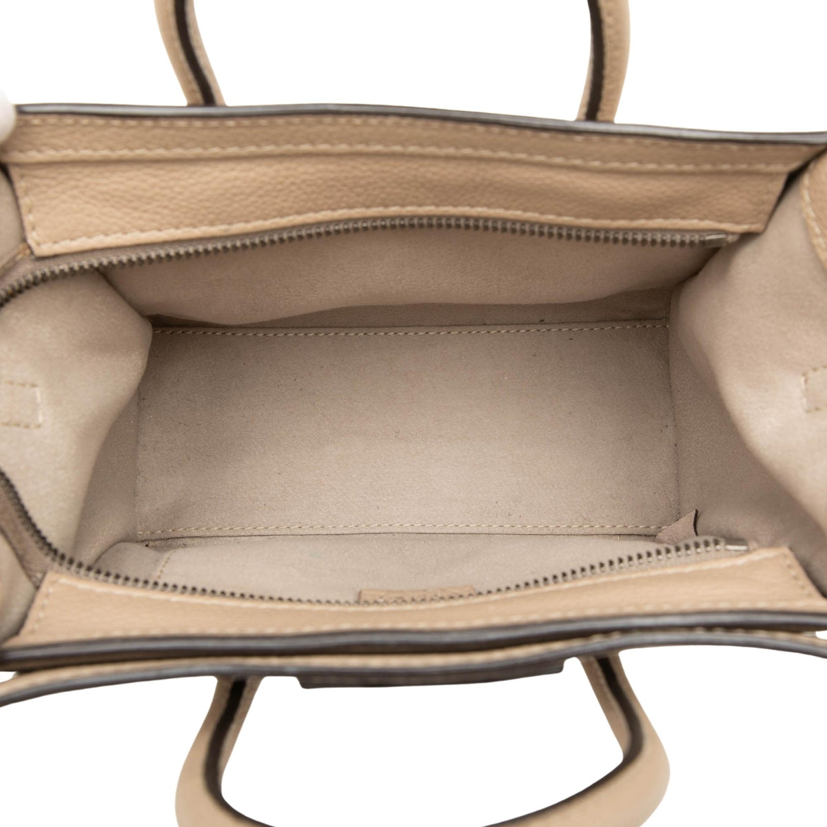 Celine Nano Leather Luggage Tote