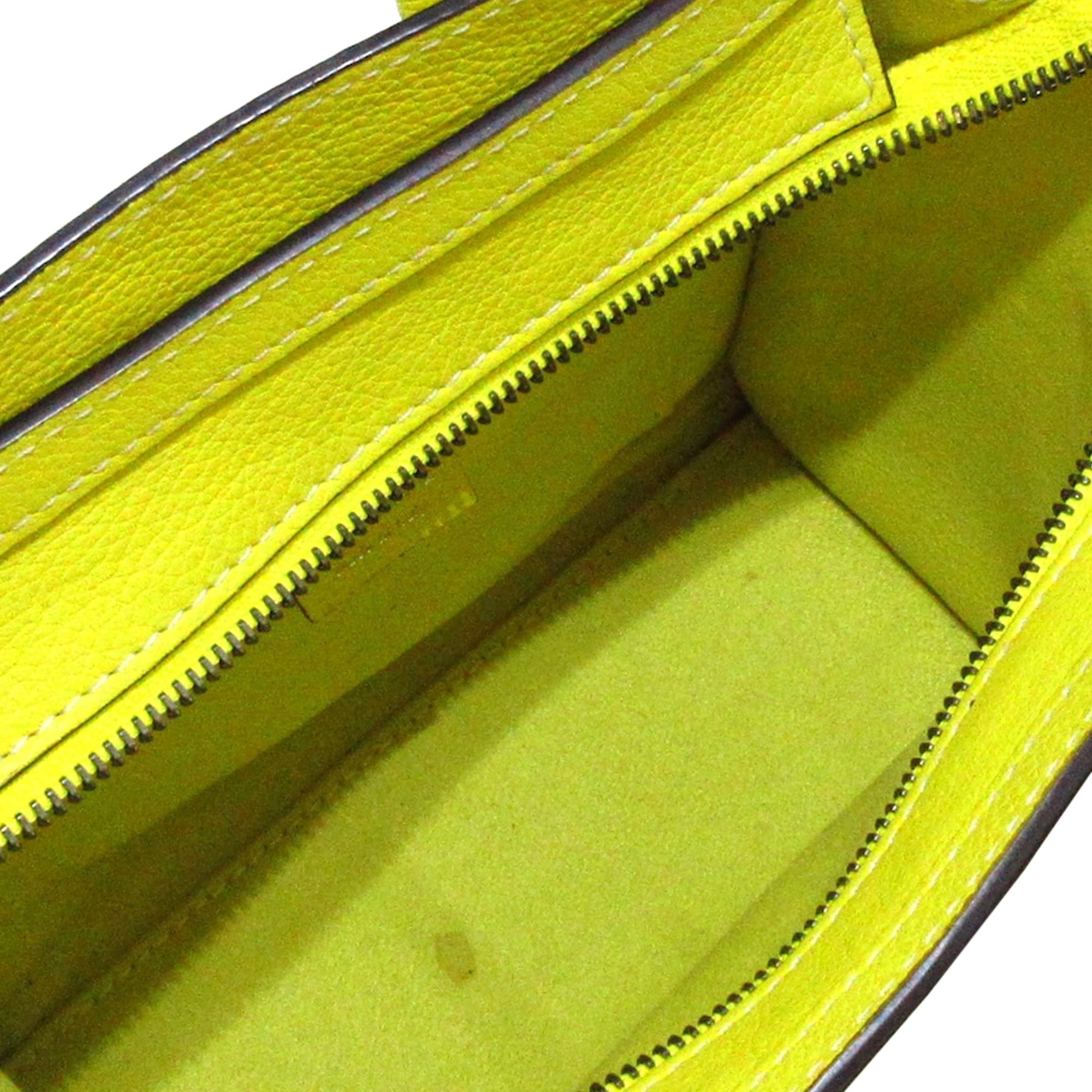 Celine Nano Luggage Tote Leather Satchel (SHG-37945)