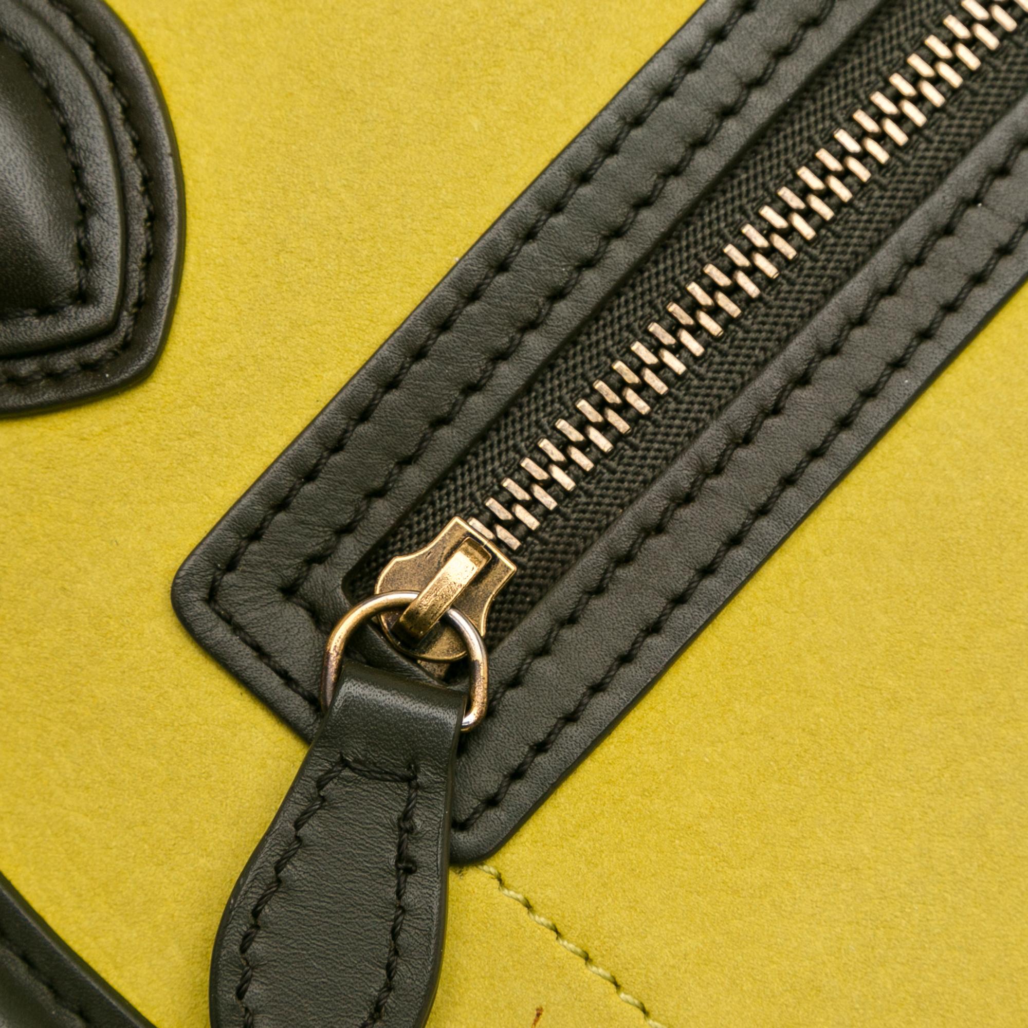 Celine Nano Tricolor Luggage Tote (SHG-g5iXFE)